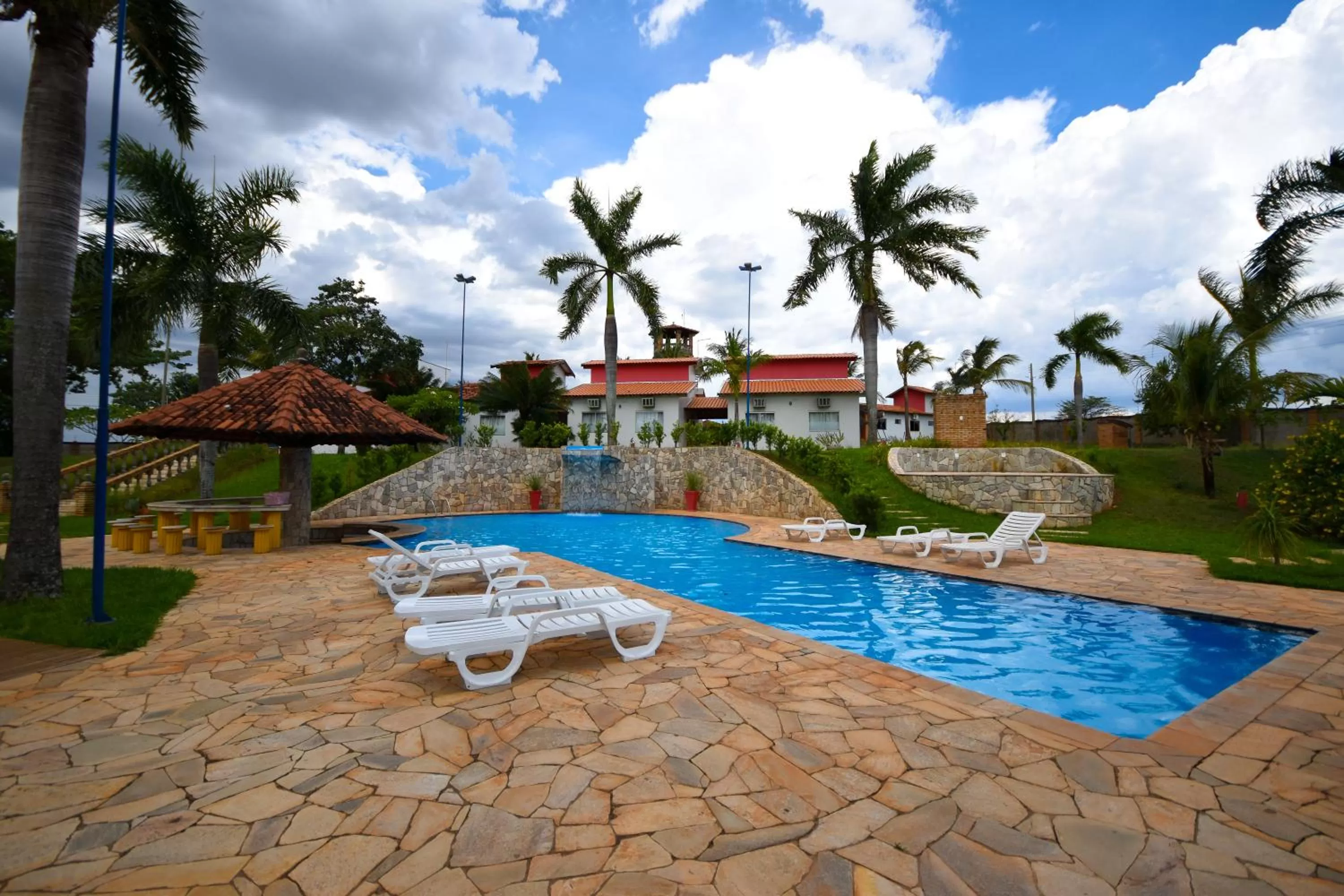 Pool view in HOTEL ABAPORU