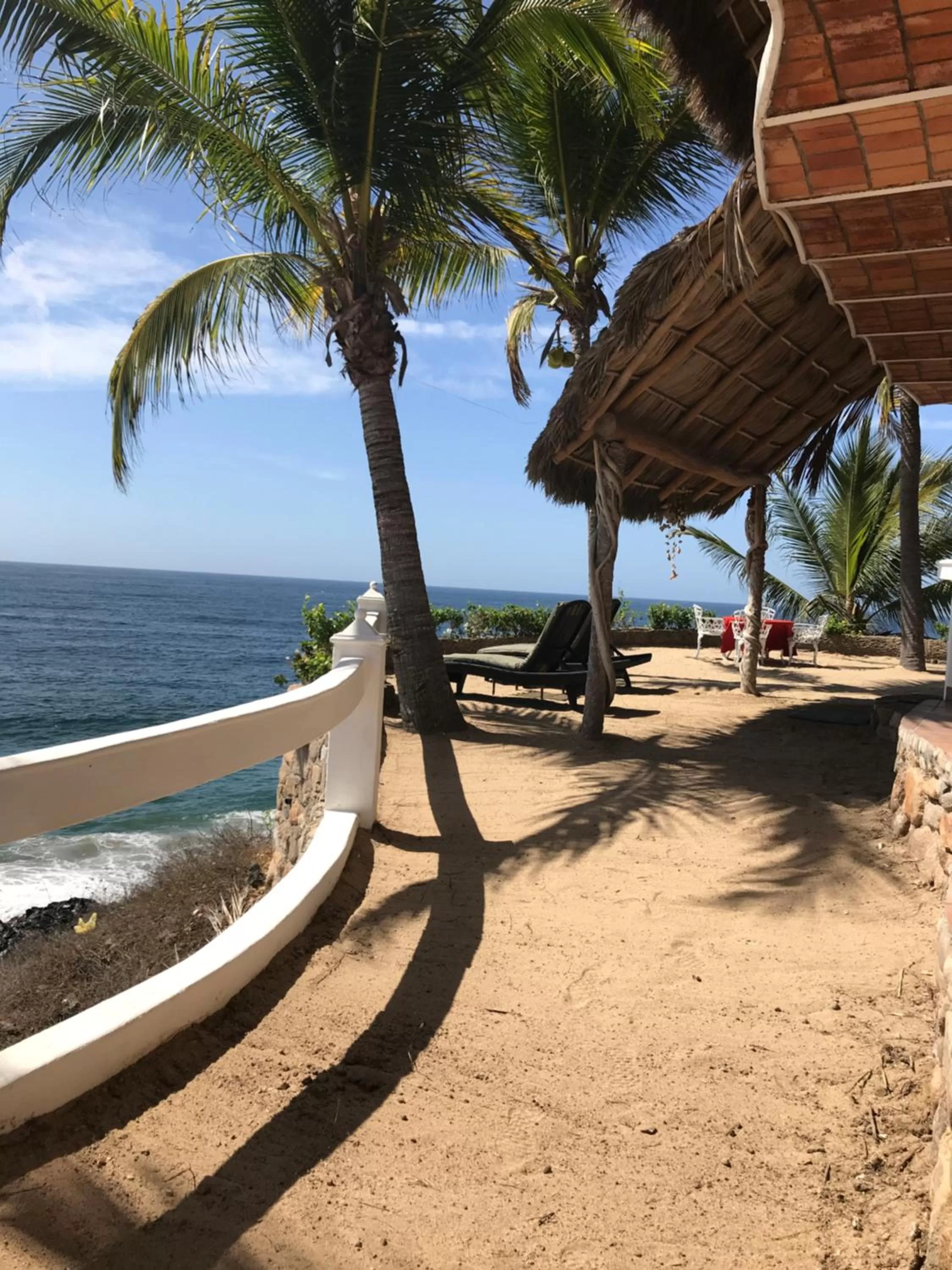 Sea view in Bungalows Lydia San Pancho