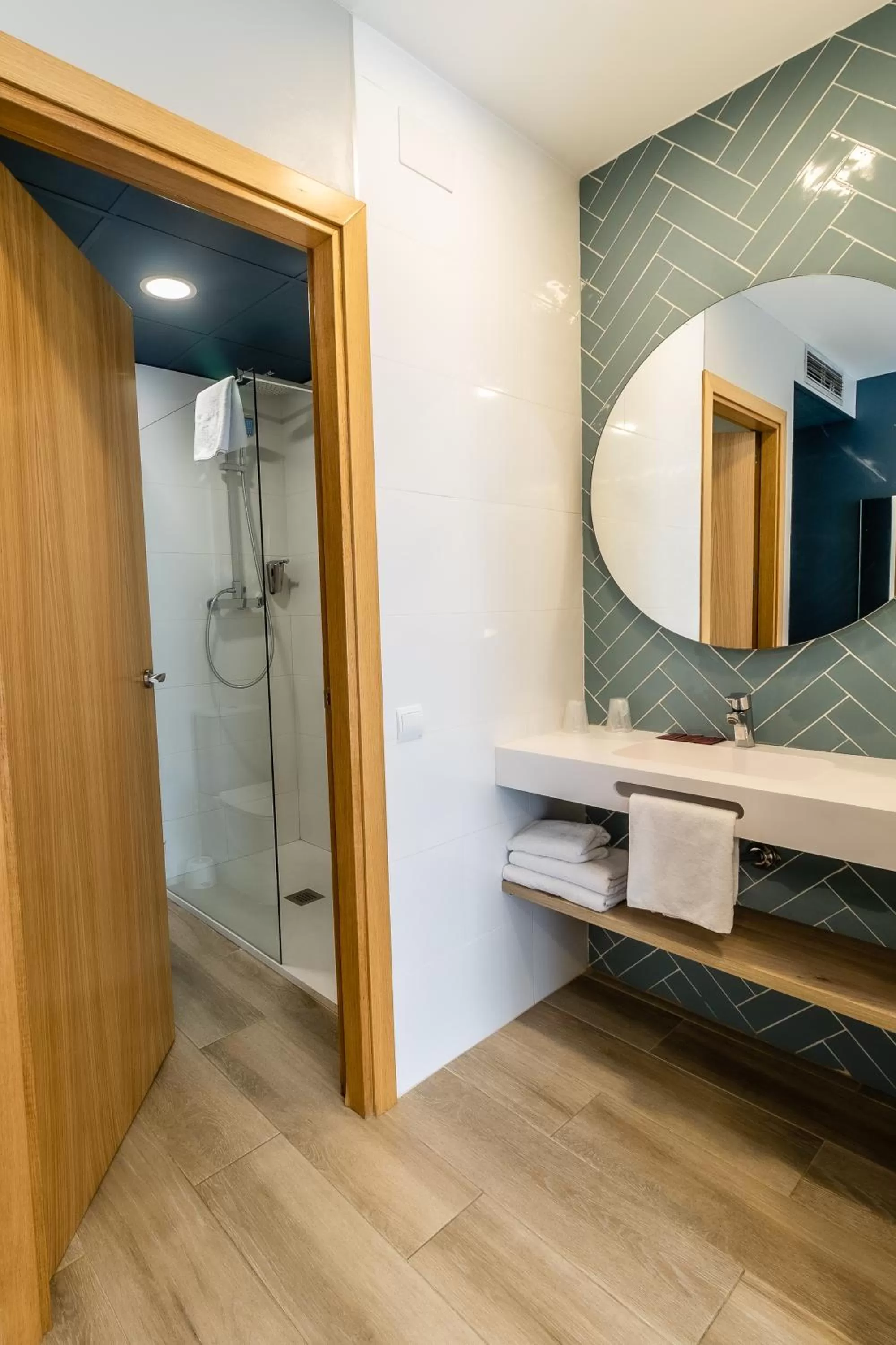 Bathroom in Hotelet elRetiro