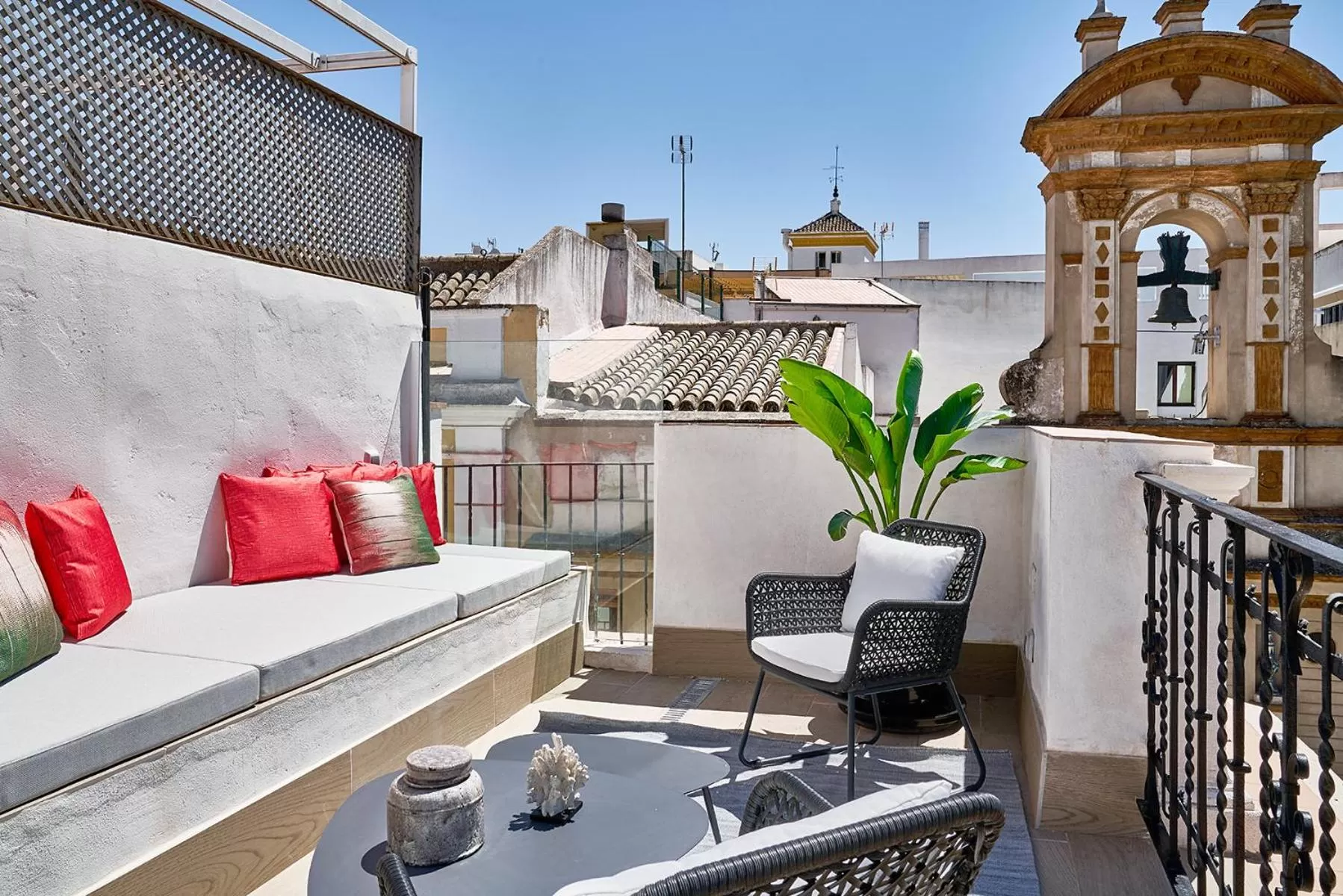 Balcony/Terrace in Vincci Molviedro Suites Apartments