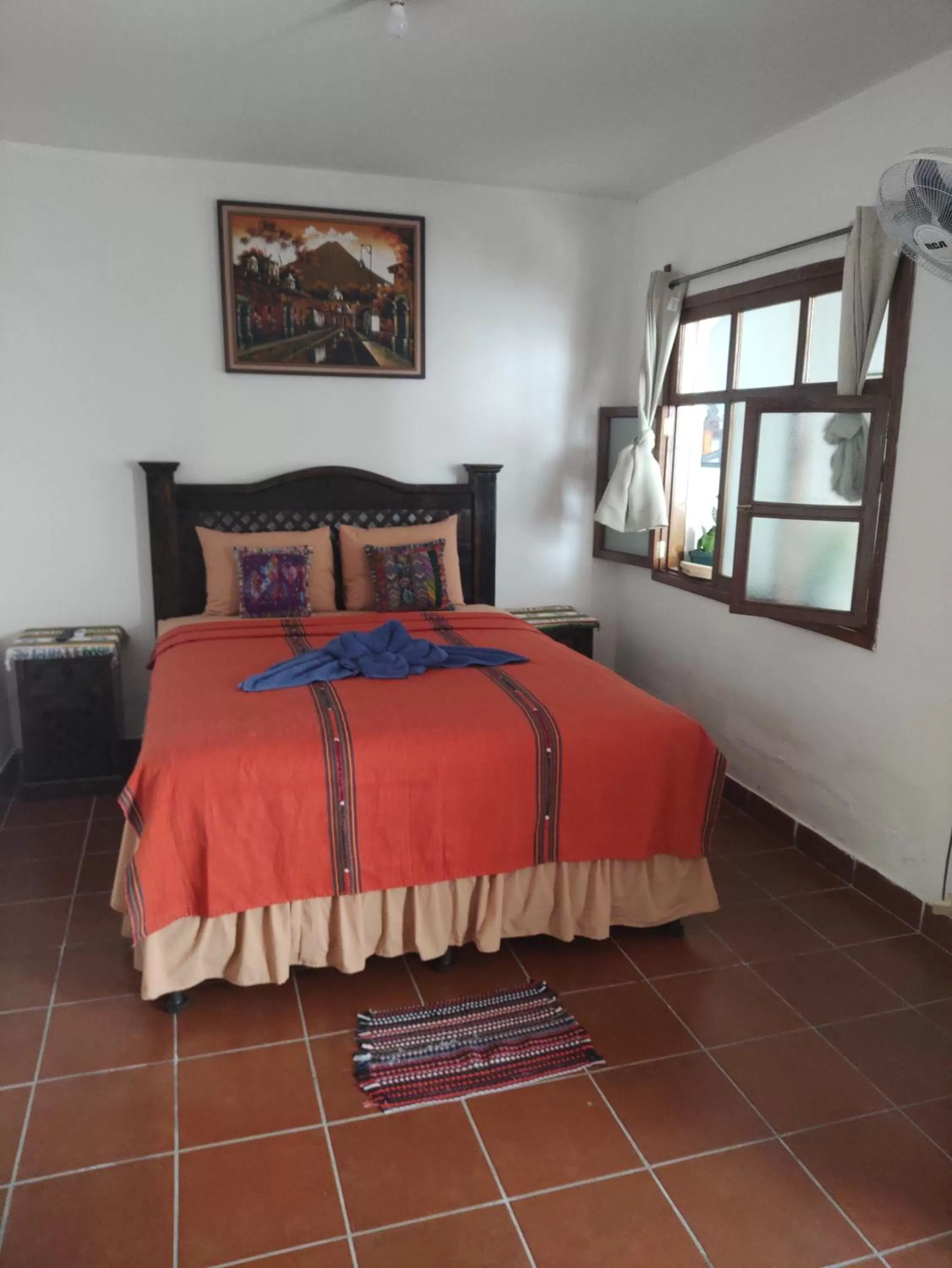 Bed in Francisco's rest house hotel