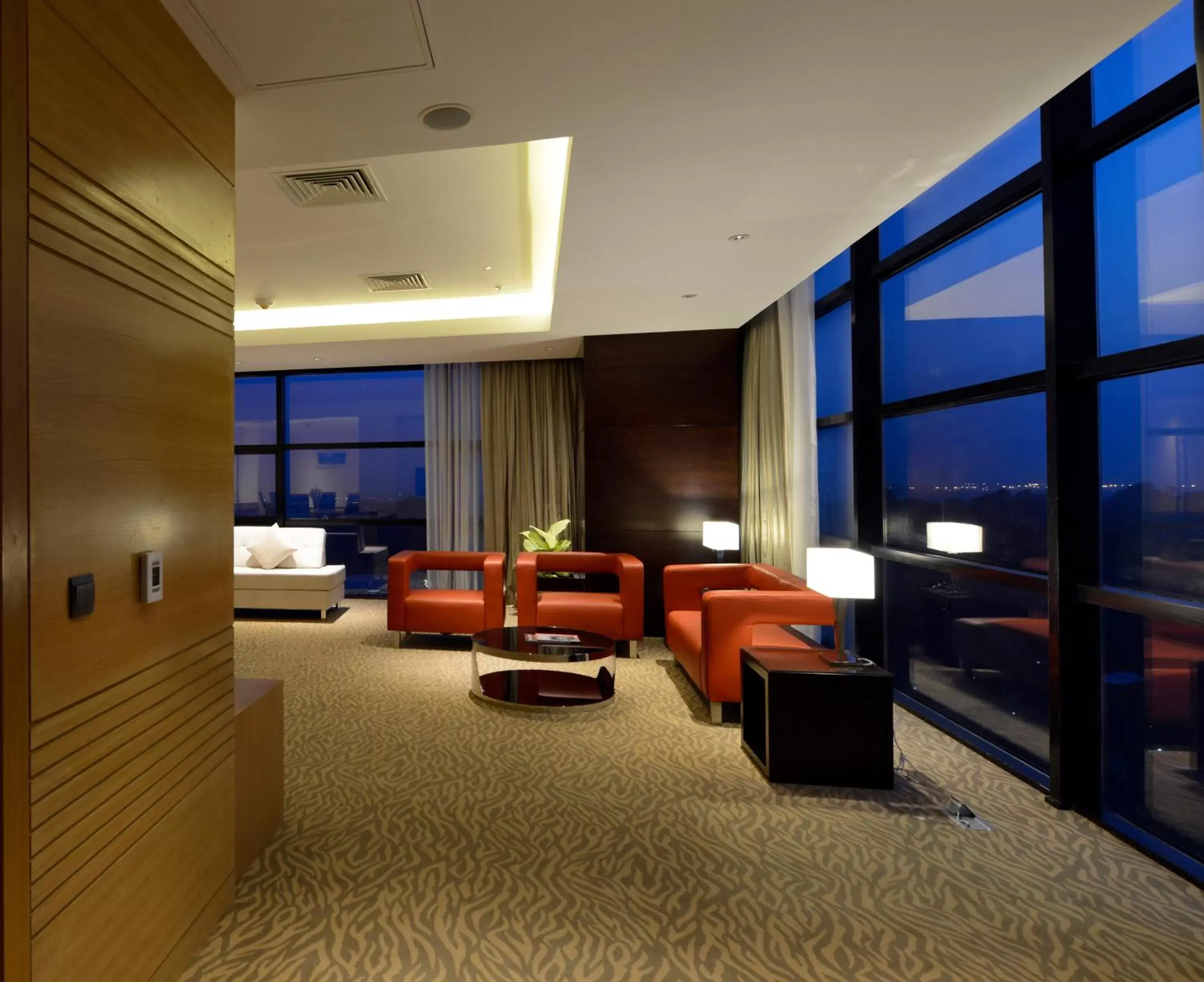 Seating area in Radisson Blu Chattogram Bay View