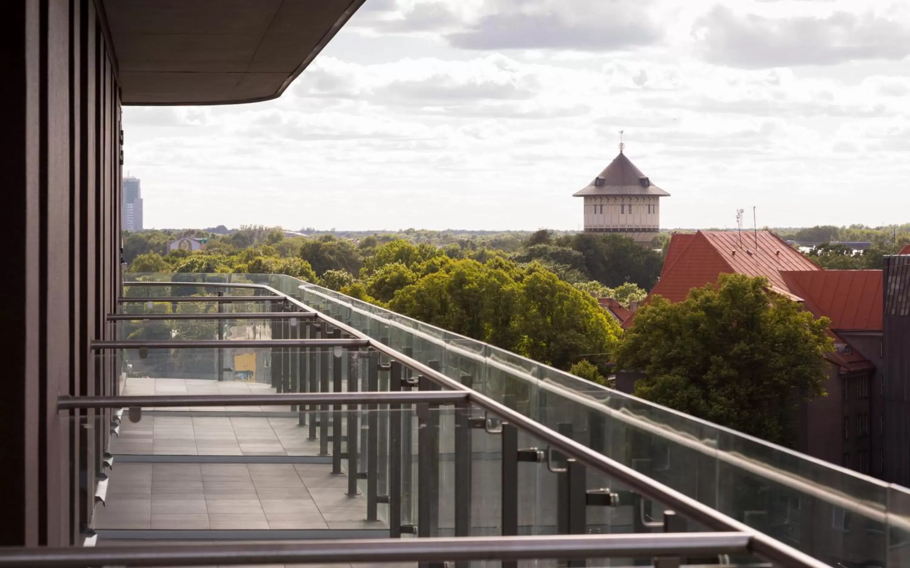 Balcony/Terrace in Park Inn by Radisson Riga Valdemara