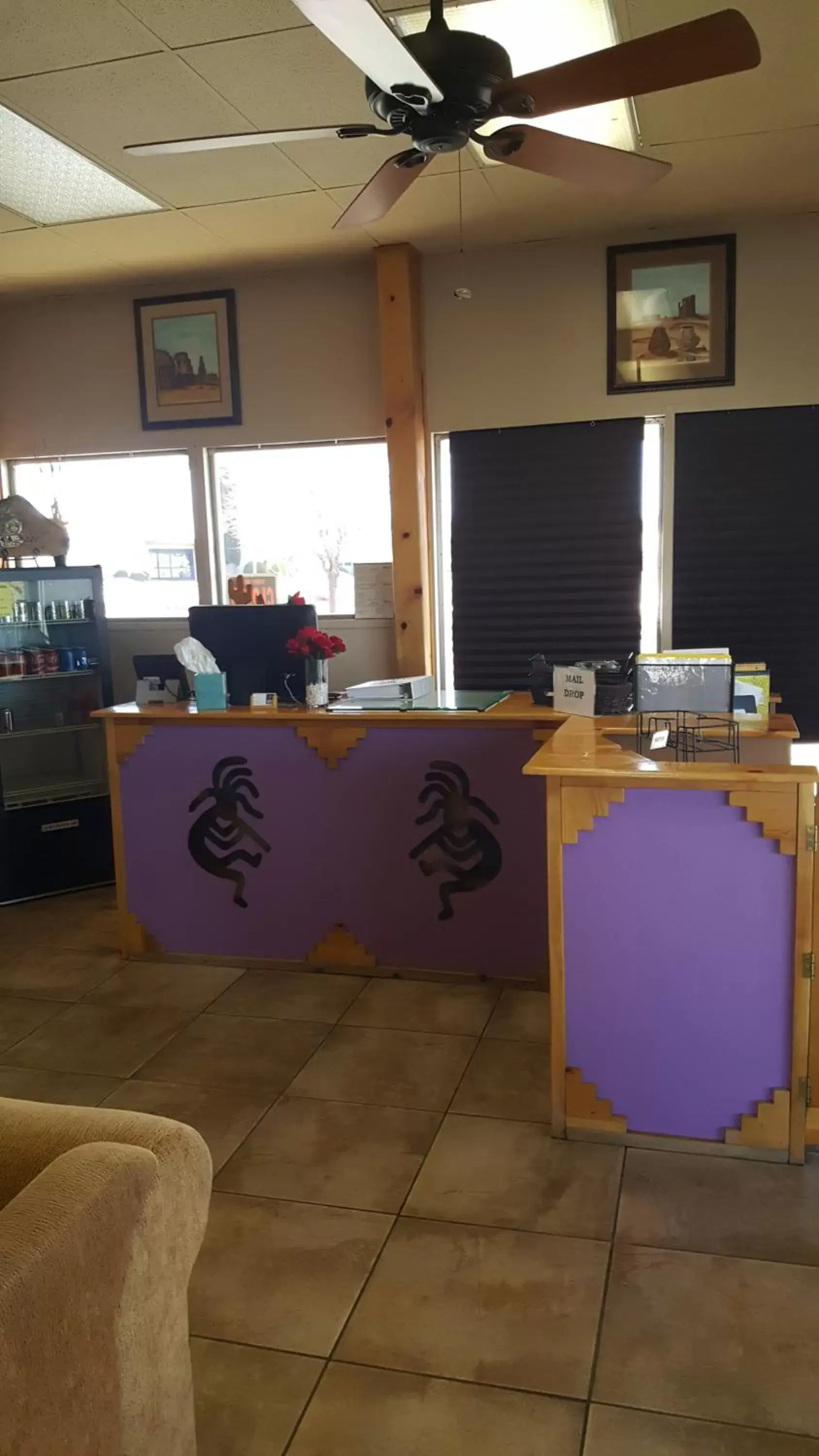 Lobby or reception in Lake Powell Canyon Inn