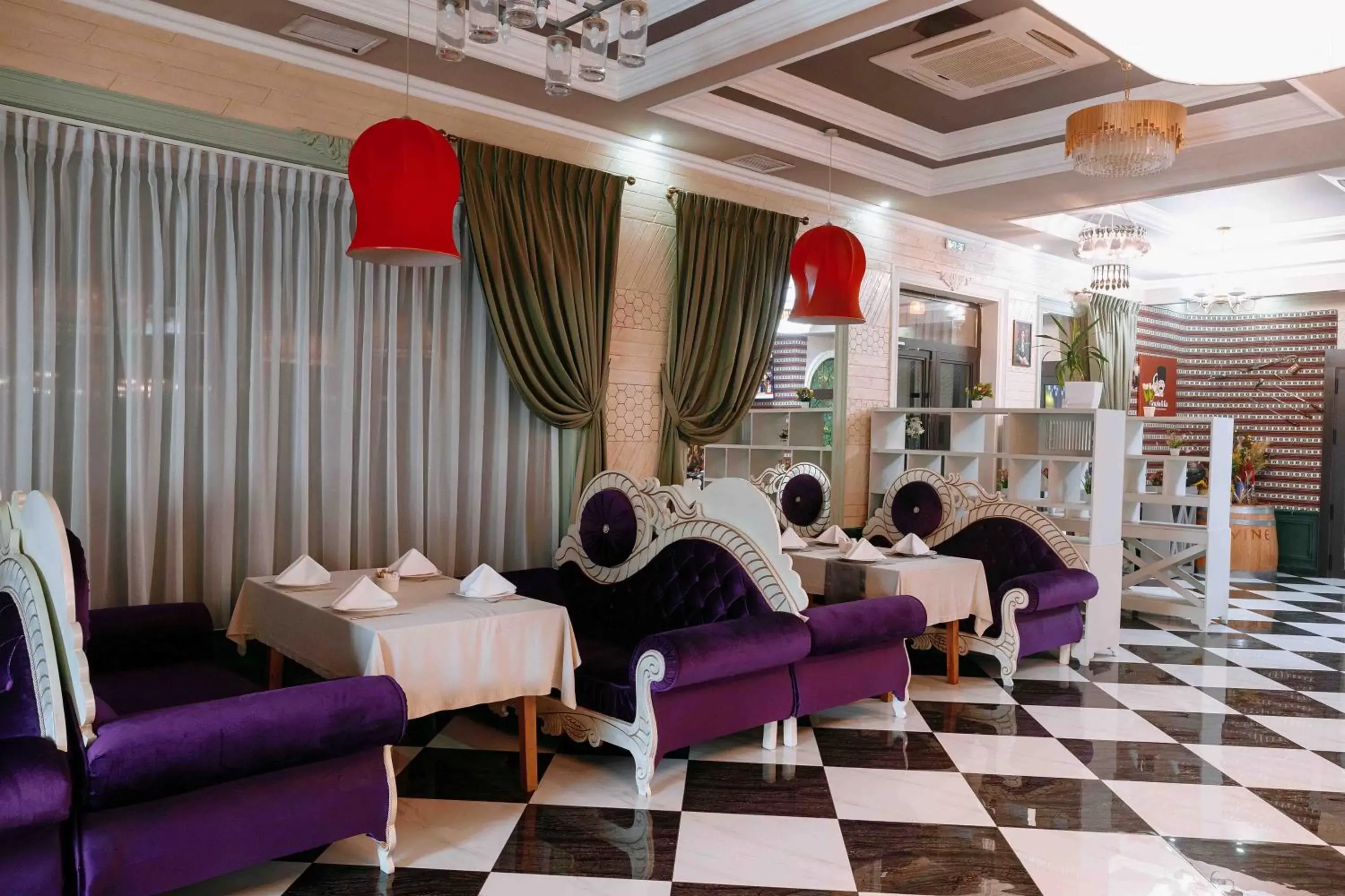 Restaurant/places to eat, Seating Area in Ramada by Wyndham Shymkent
