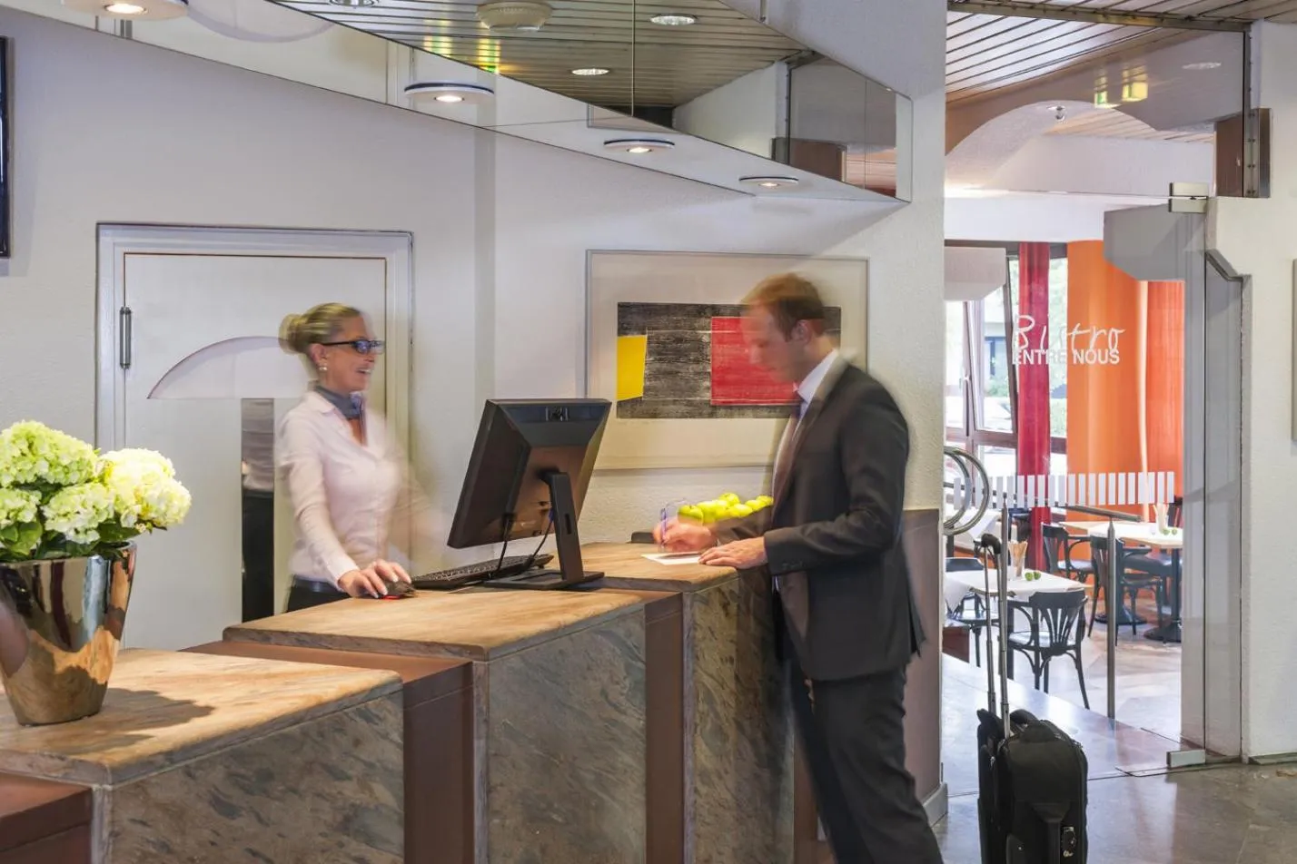 Decorative detail in Hotel Berlin