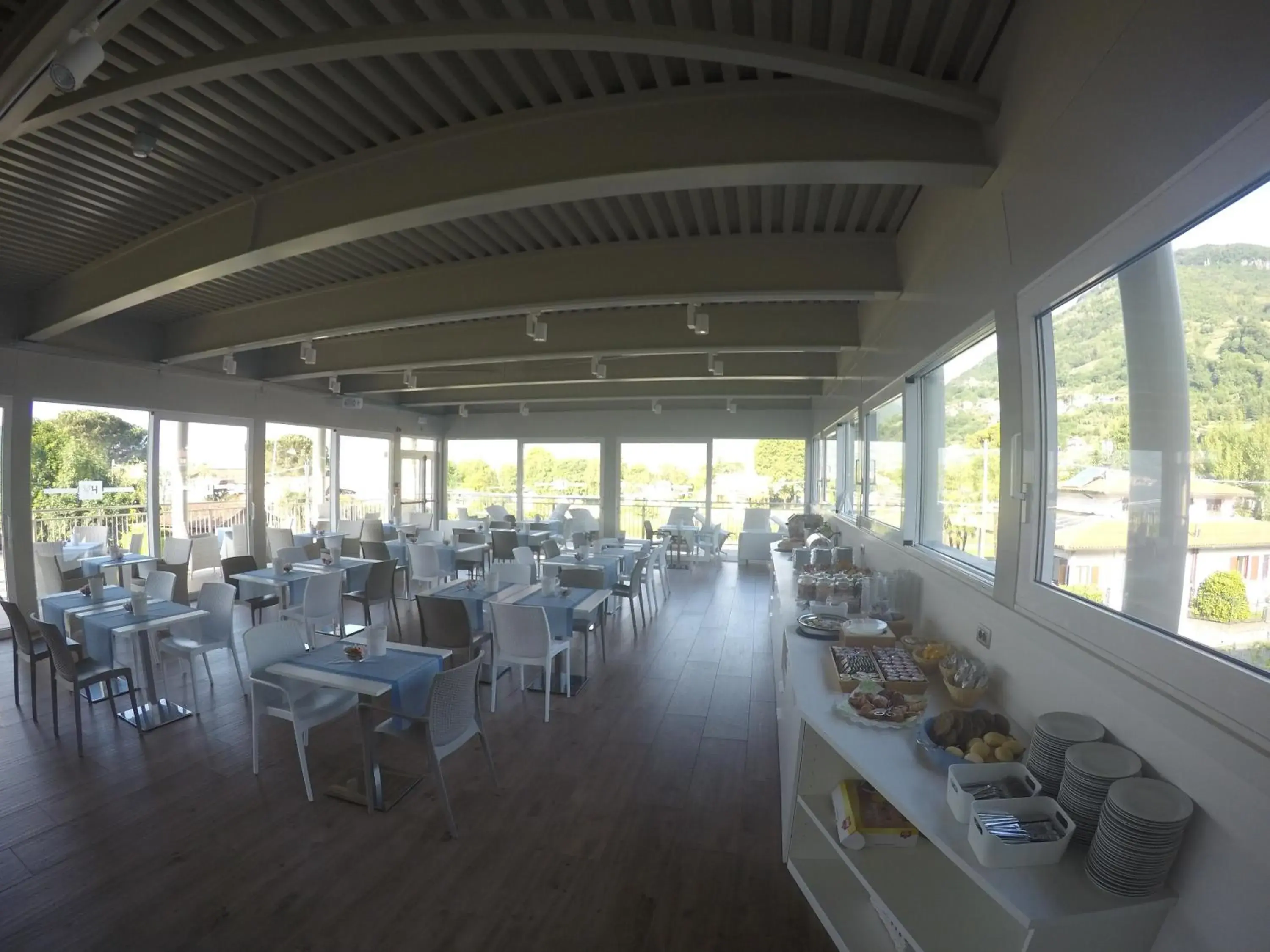 Breakfast, Restaurant/Places to Eat in Hotel Vischi