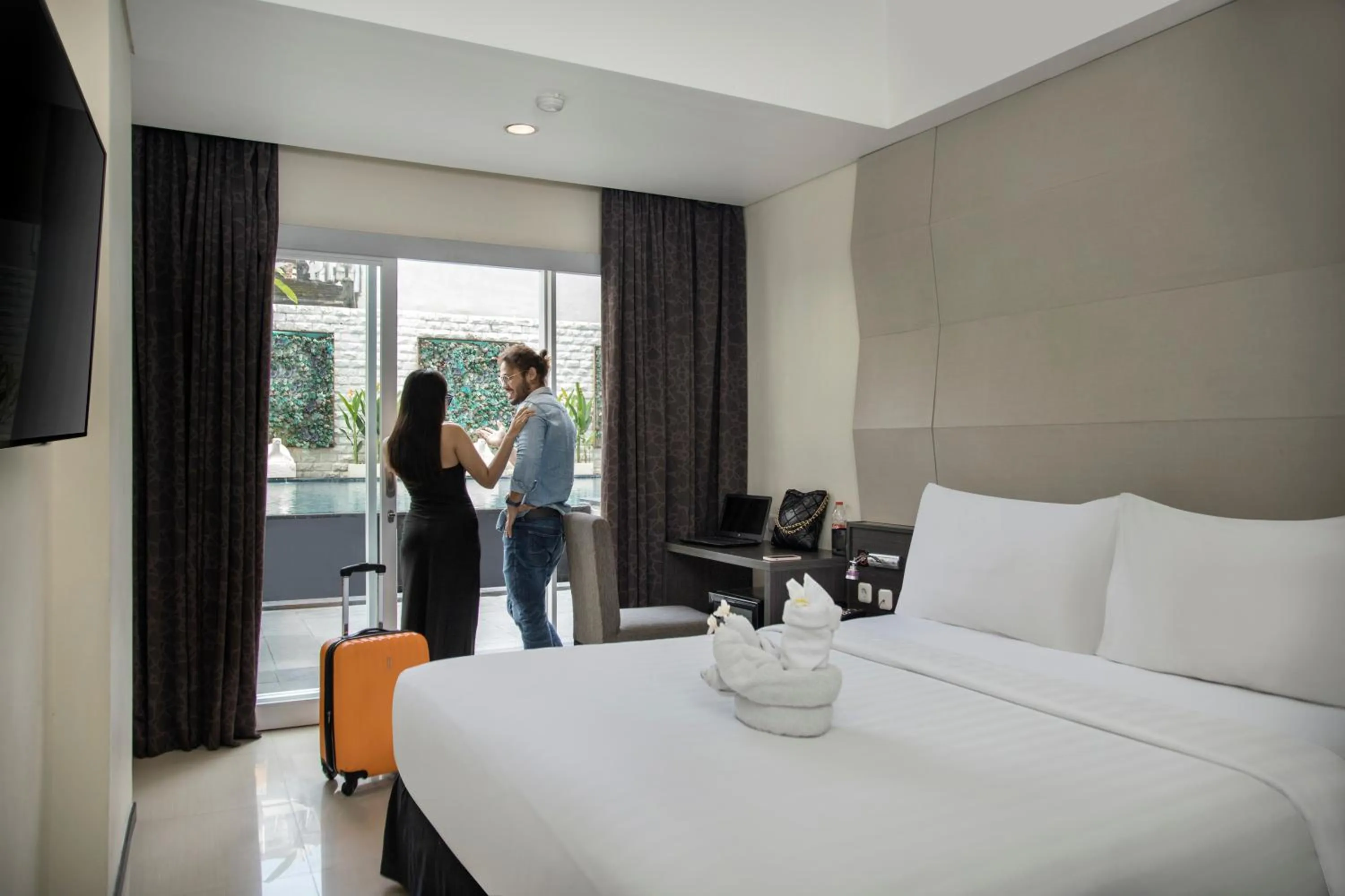Bed in Fashion Hotel Legian