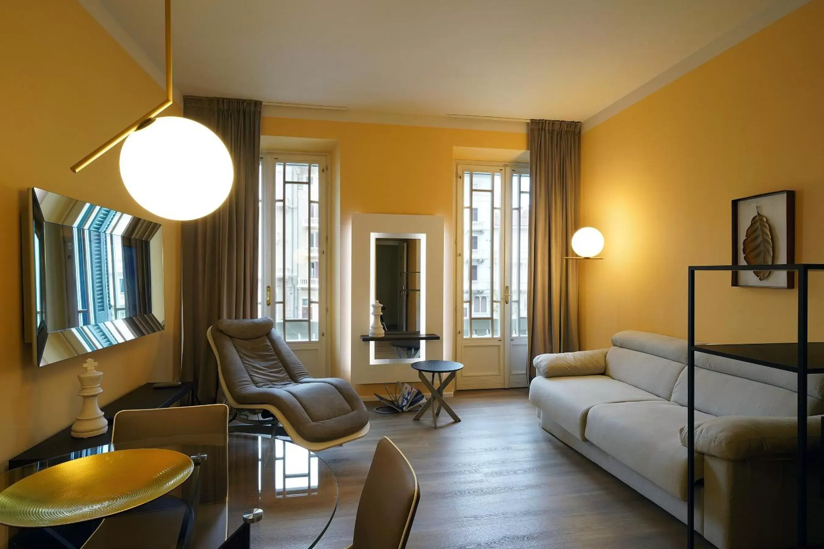 Living room, Seating Area in Hotel Residence Esplanade