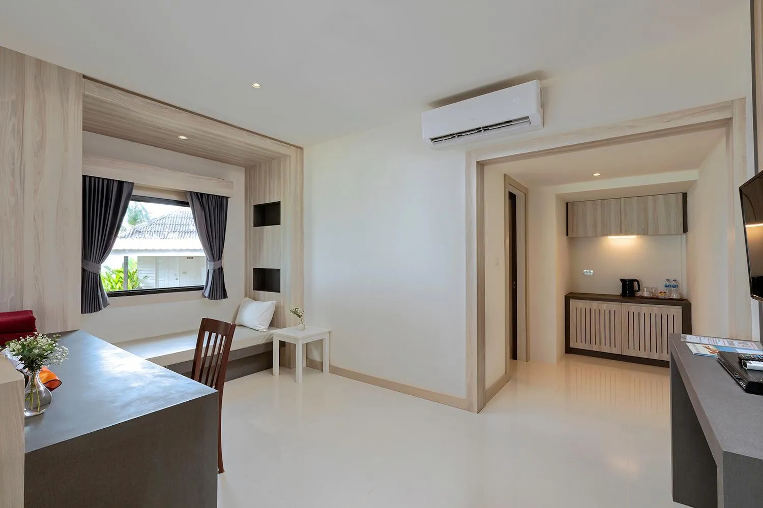 Living room in Nakara Long Beach Resort - SHA Extra Plus