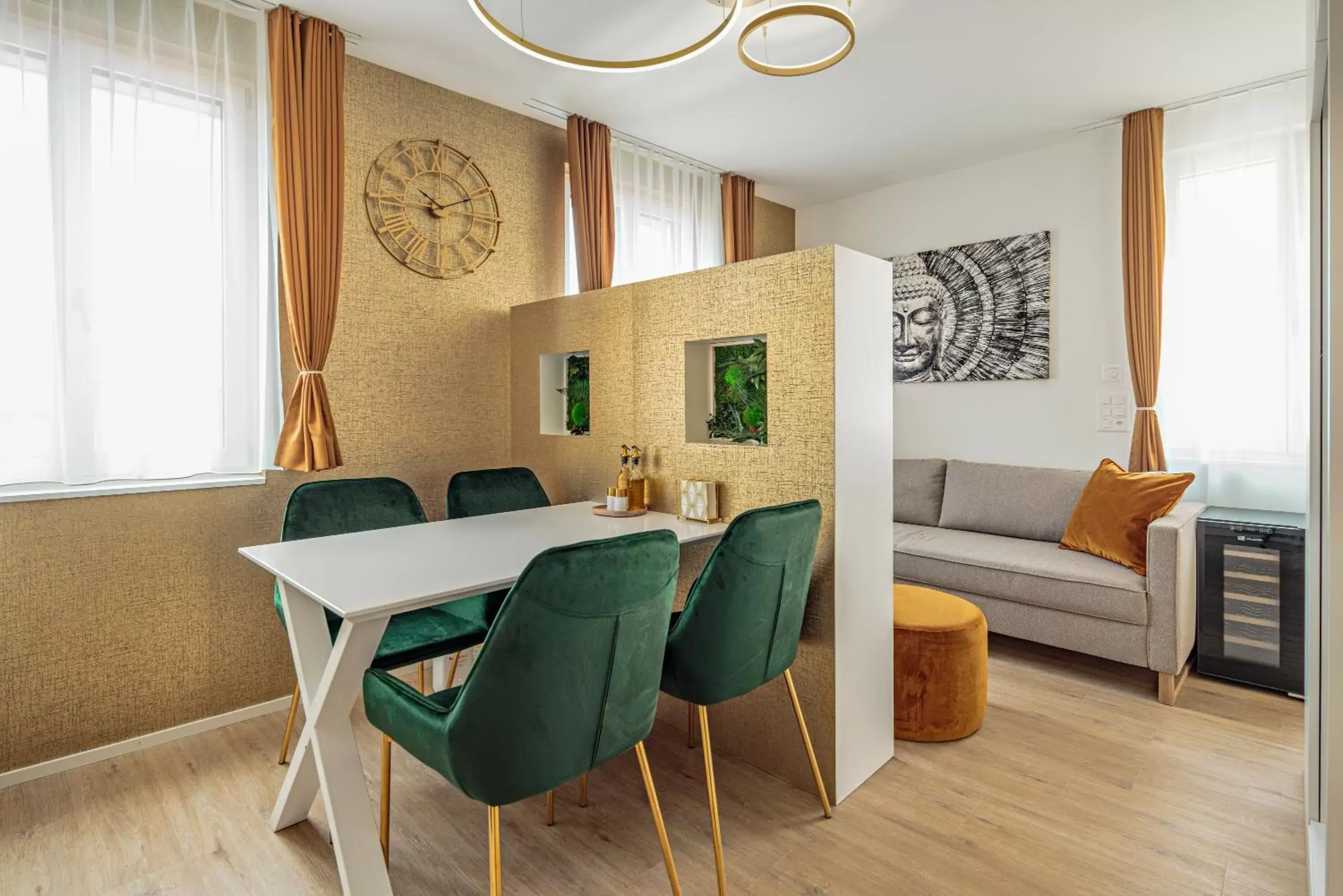 Living room, Seating Area in EH Apartments Merkur