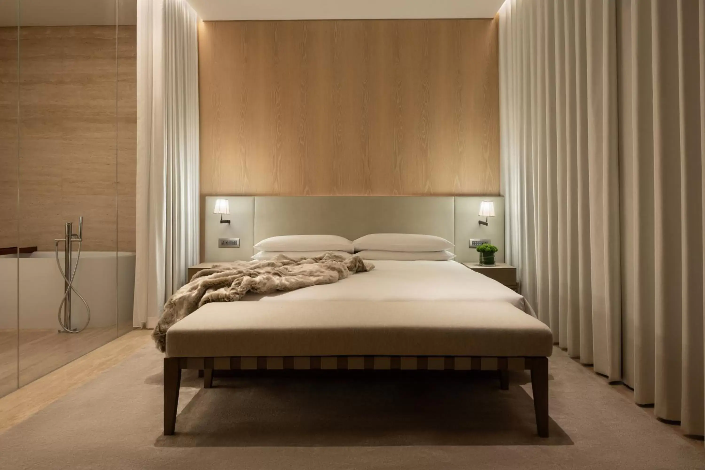 Bed in The Dubai EDITION
