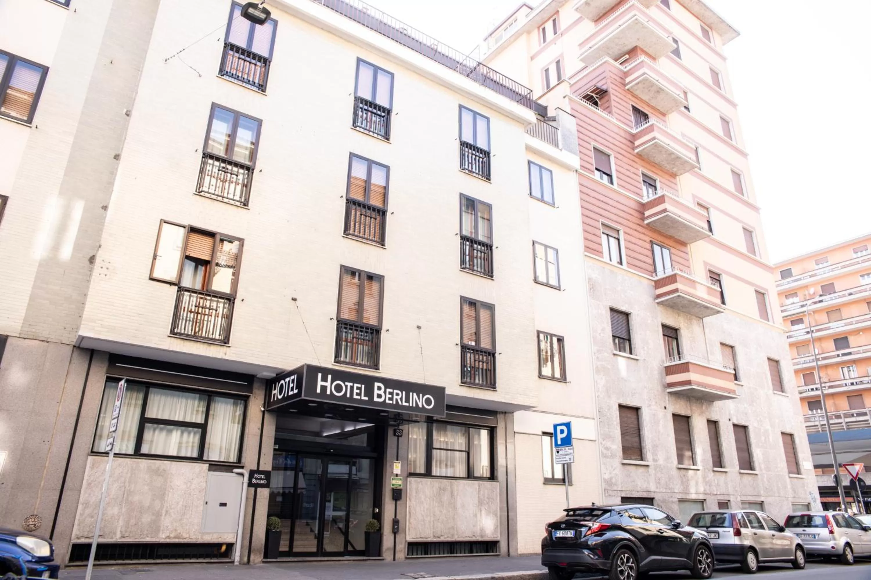 City view in Hotel Berlino