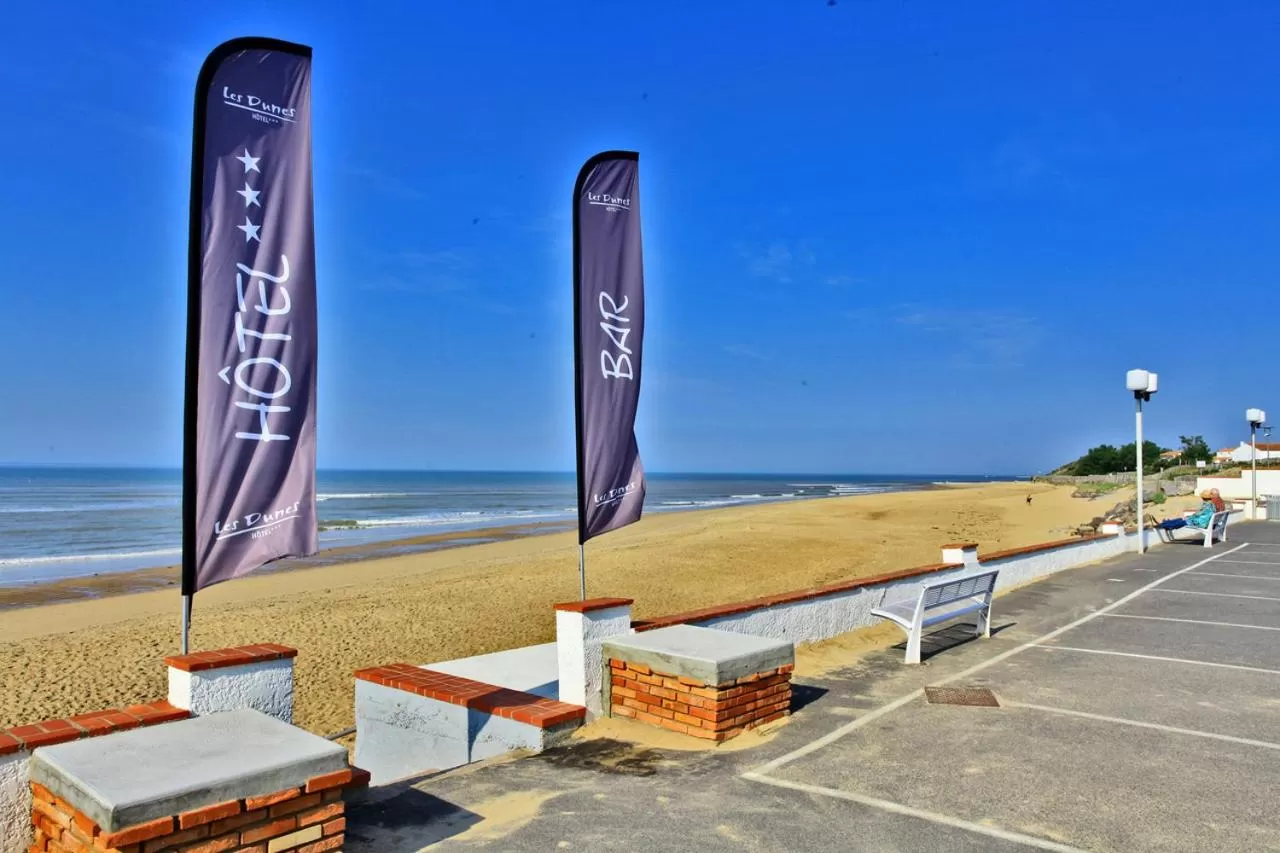 Natural landscape in Hotel Les Dunes