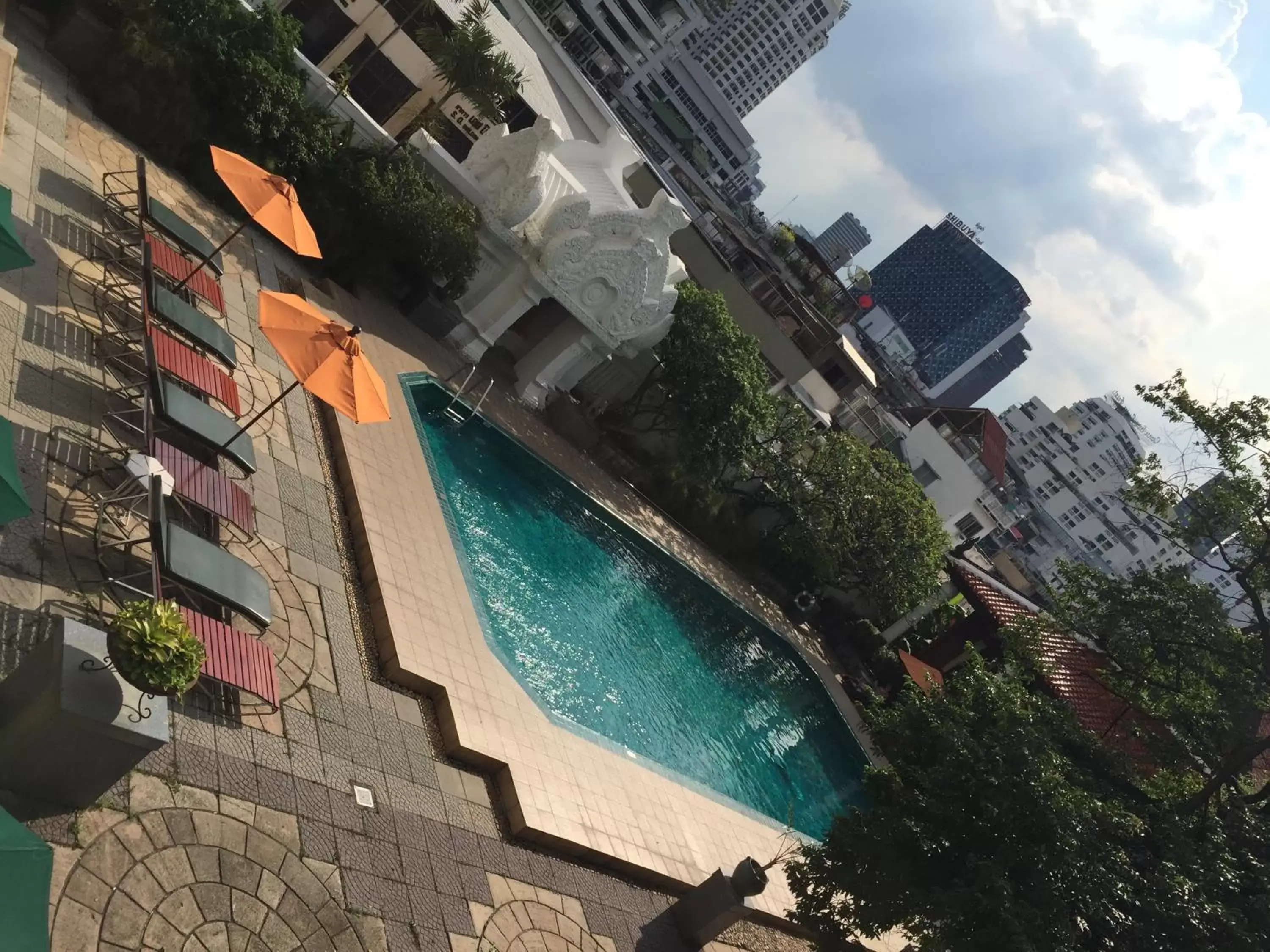 Swimming pool, Pool View in Indra Regent Hotel