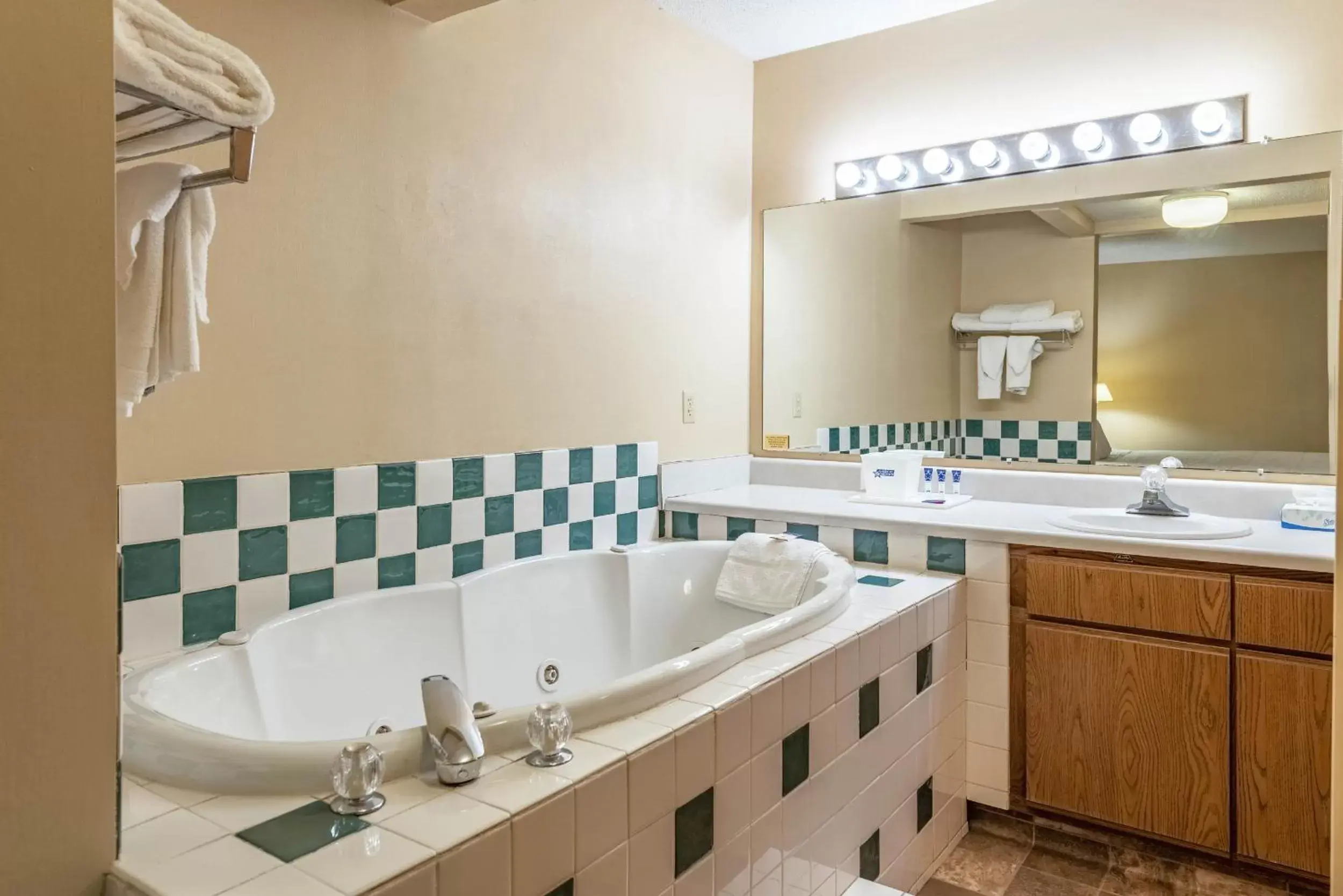 Bathroom in Americas Best Value Inn St. Marys