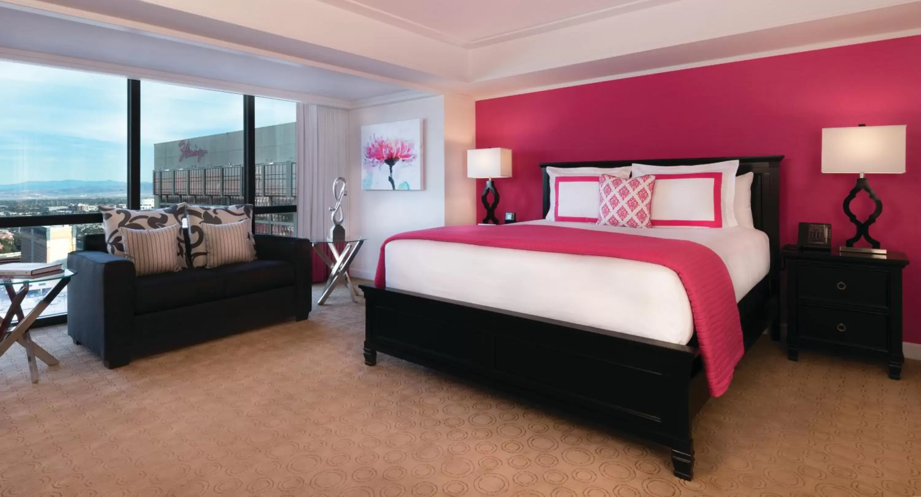 Bed in Flamingo Las Vegas Hotel & Casino