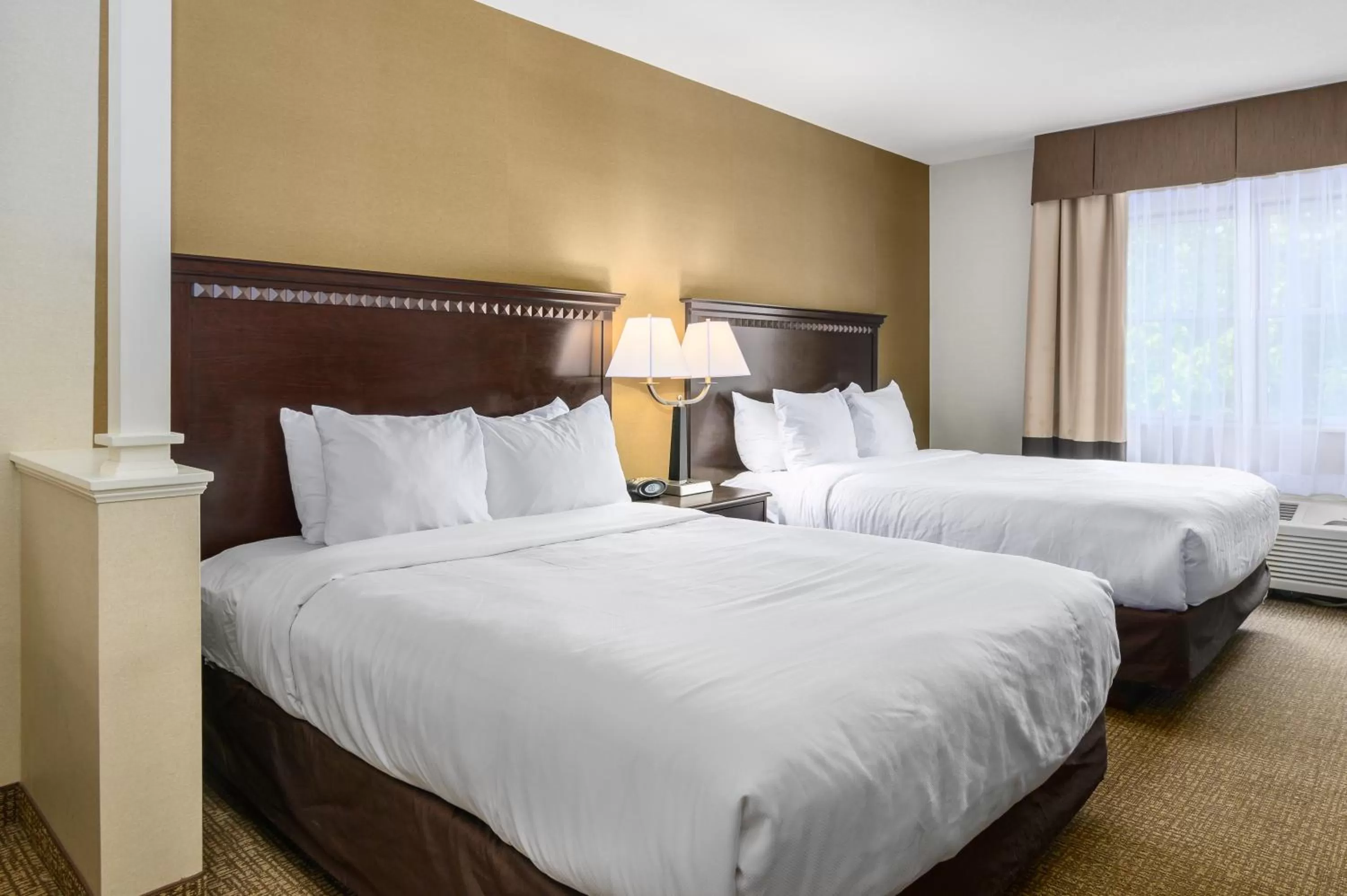 Queen Suite with Two Queen Beds - Non-Smoking in SpringHill Suites by Marriott Freeport Brunswick