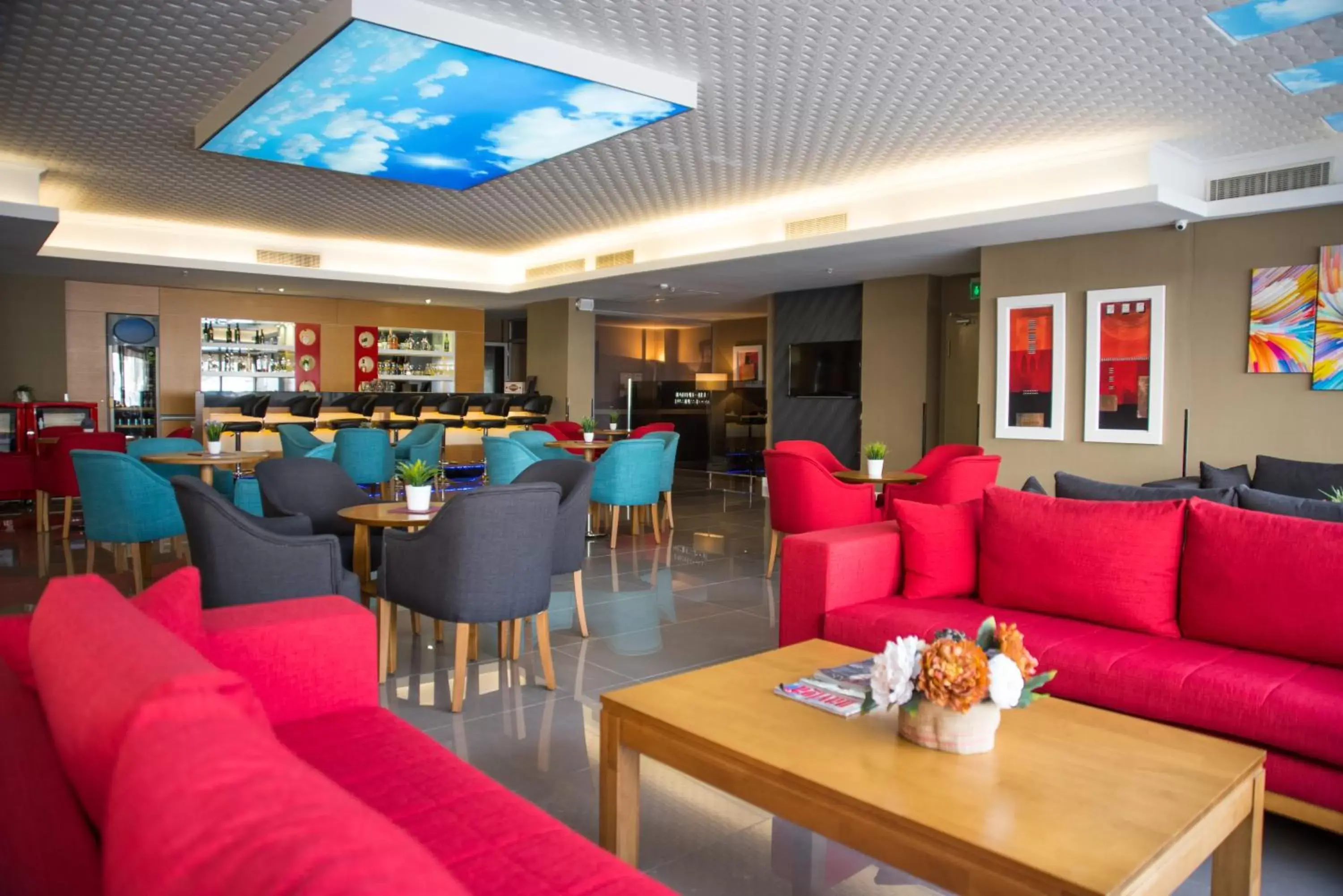Lounge or bar, Restaurant/Places to Eat in Efeler Hotel