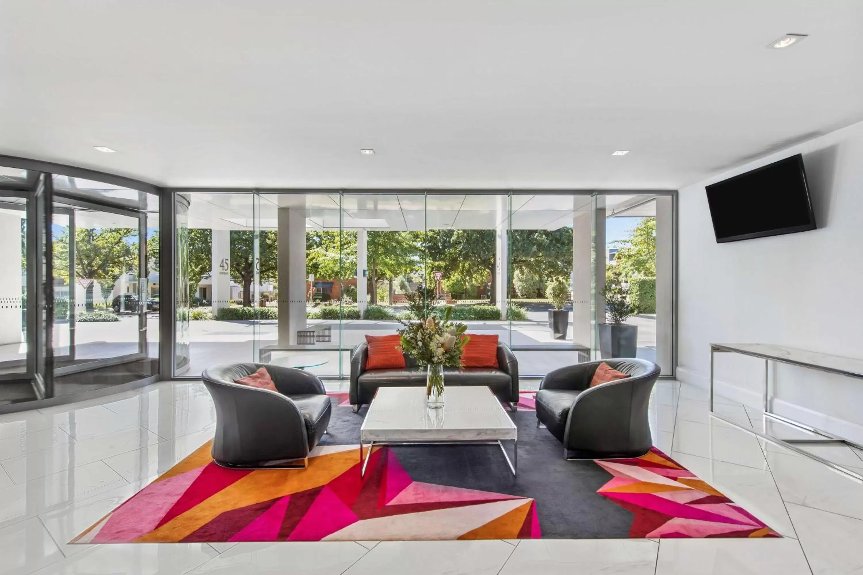 Lobby or reception in Adina Serviced Apartments Canberra Dickson Lobby or reception in Adina Serviced Apartments Canberra Dickson