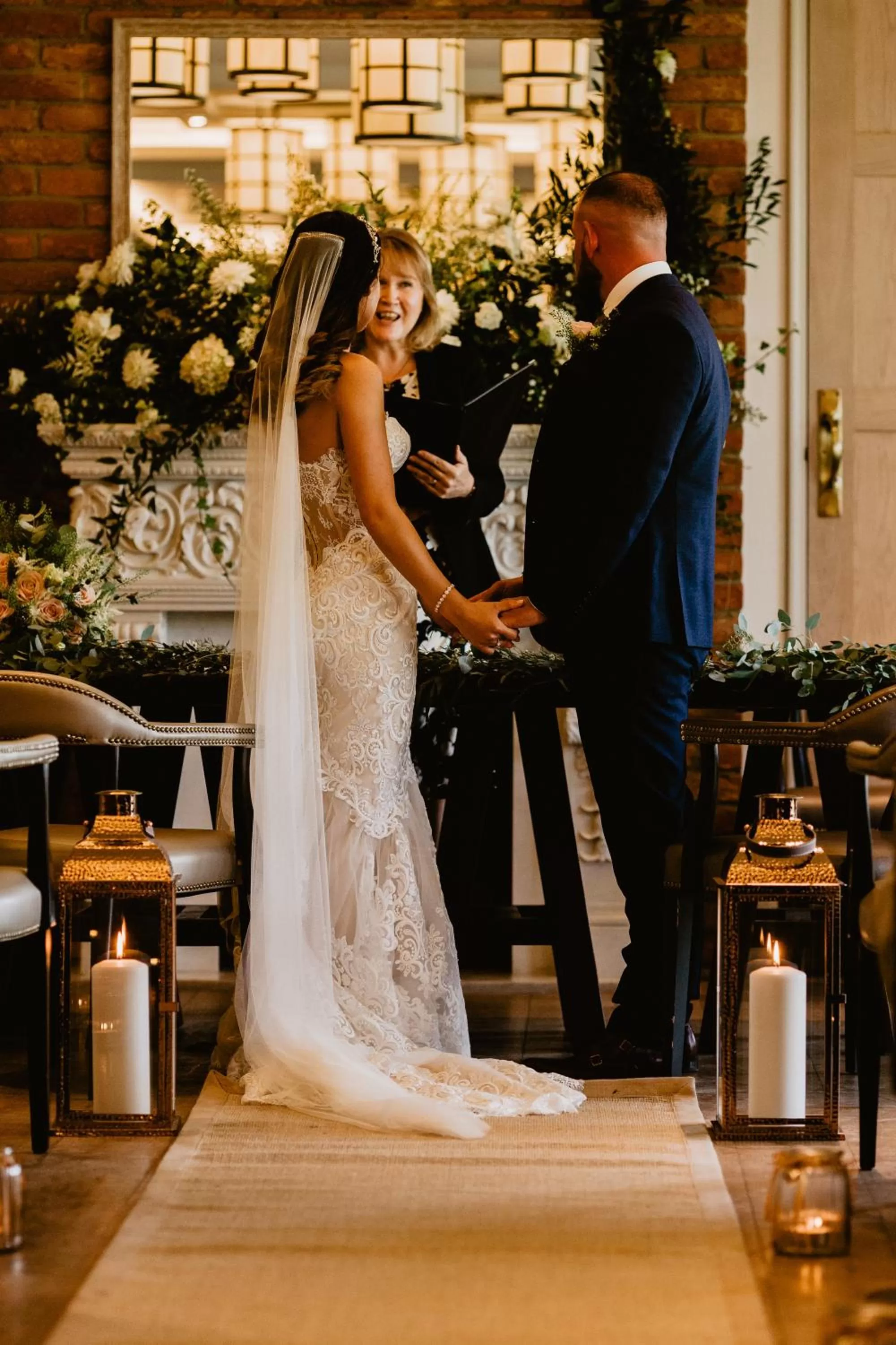 wedding in The Great House, Sonning, Berkshire