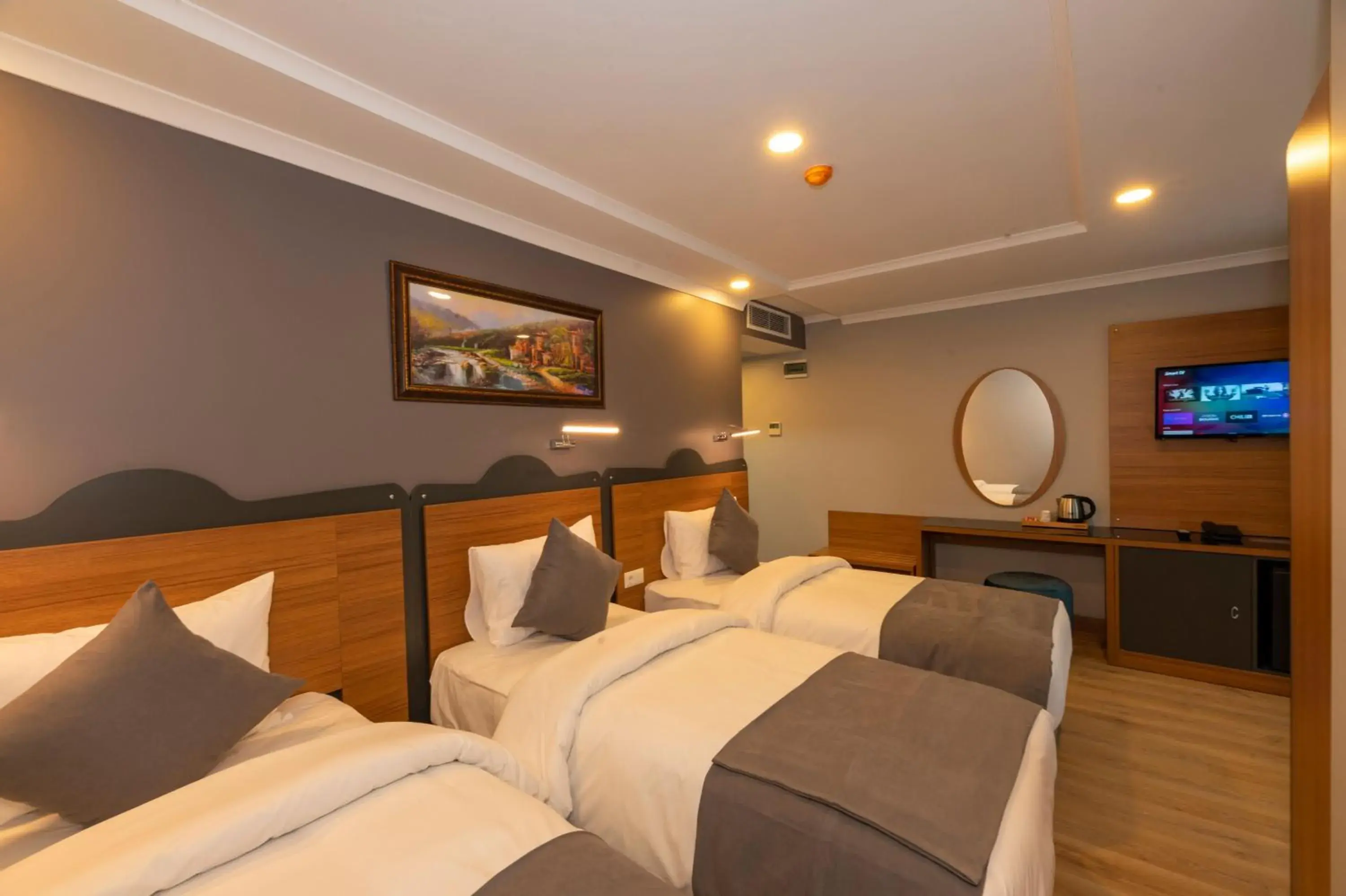 Bed in New Emin Hotel
