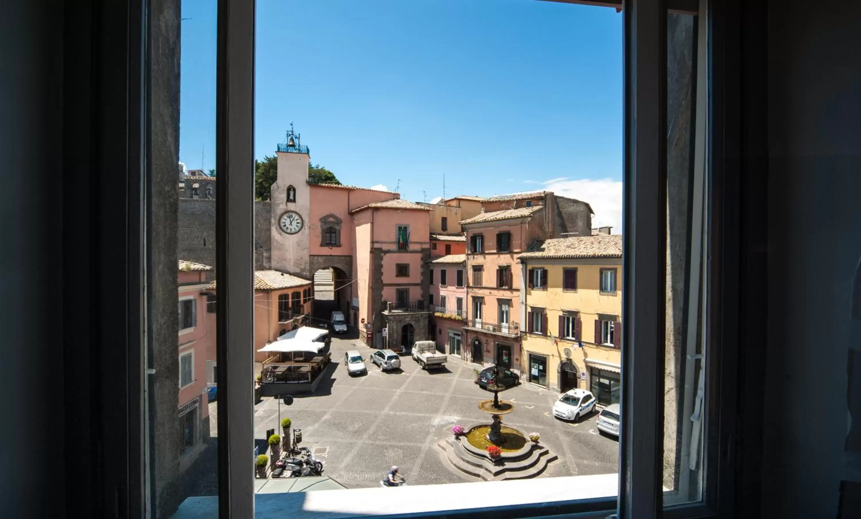 City view in Palazzo Frigo