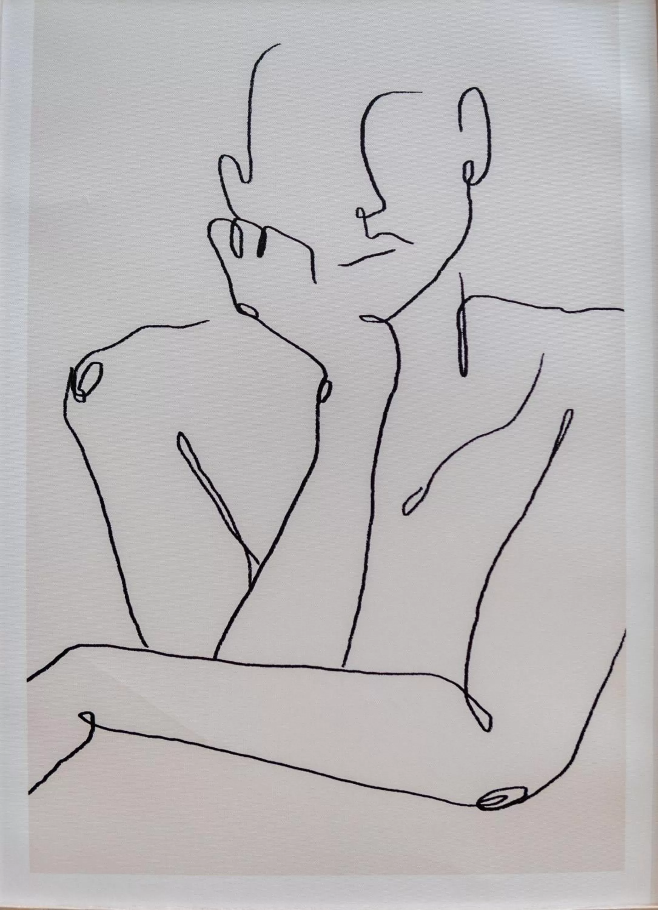 Decorative detail in Hotel Lilas Blanc