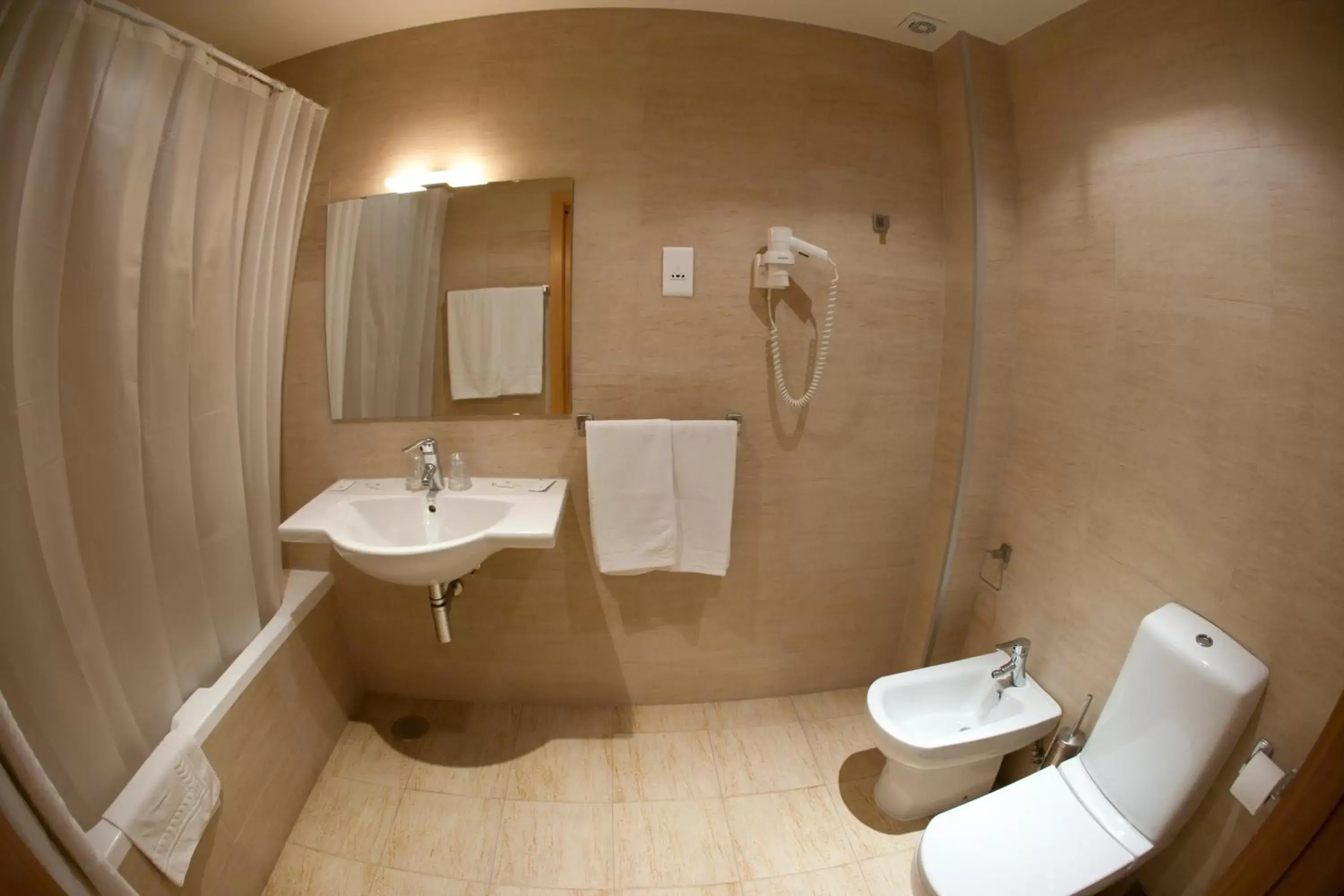 Bathroom in Hotel De Cerva