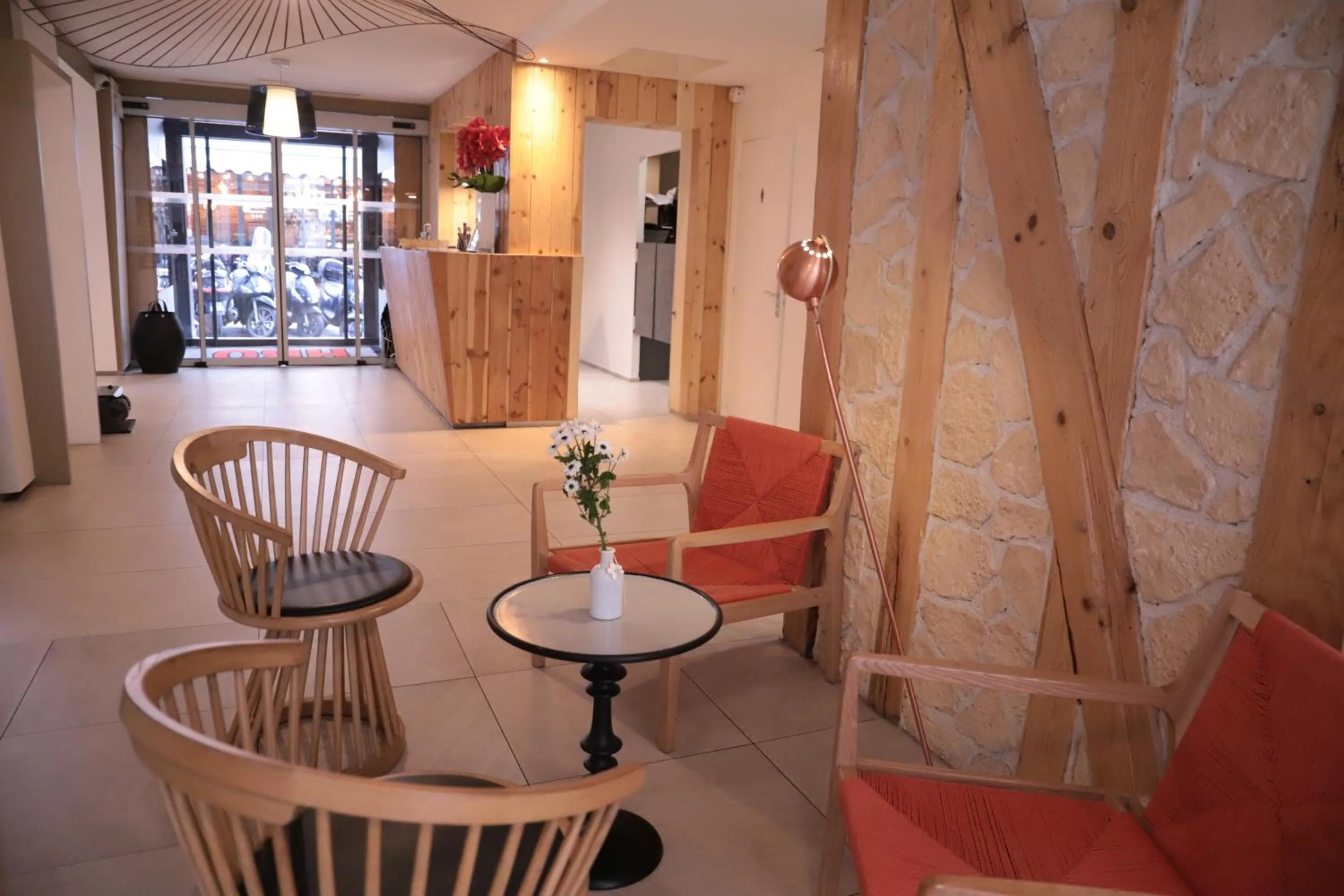 Lobby or reception in Hôtel Brésil Opéra SPA