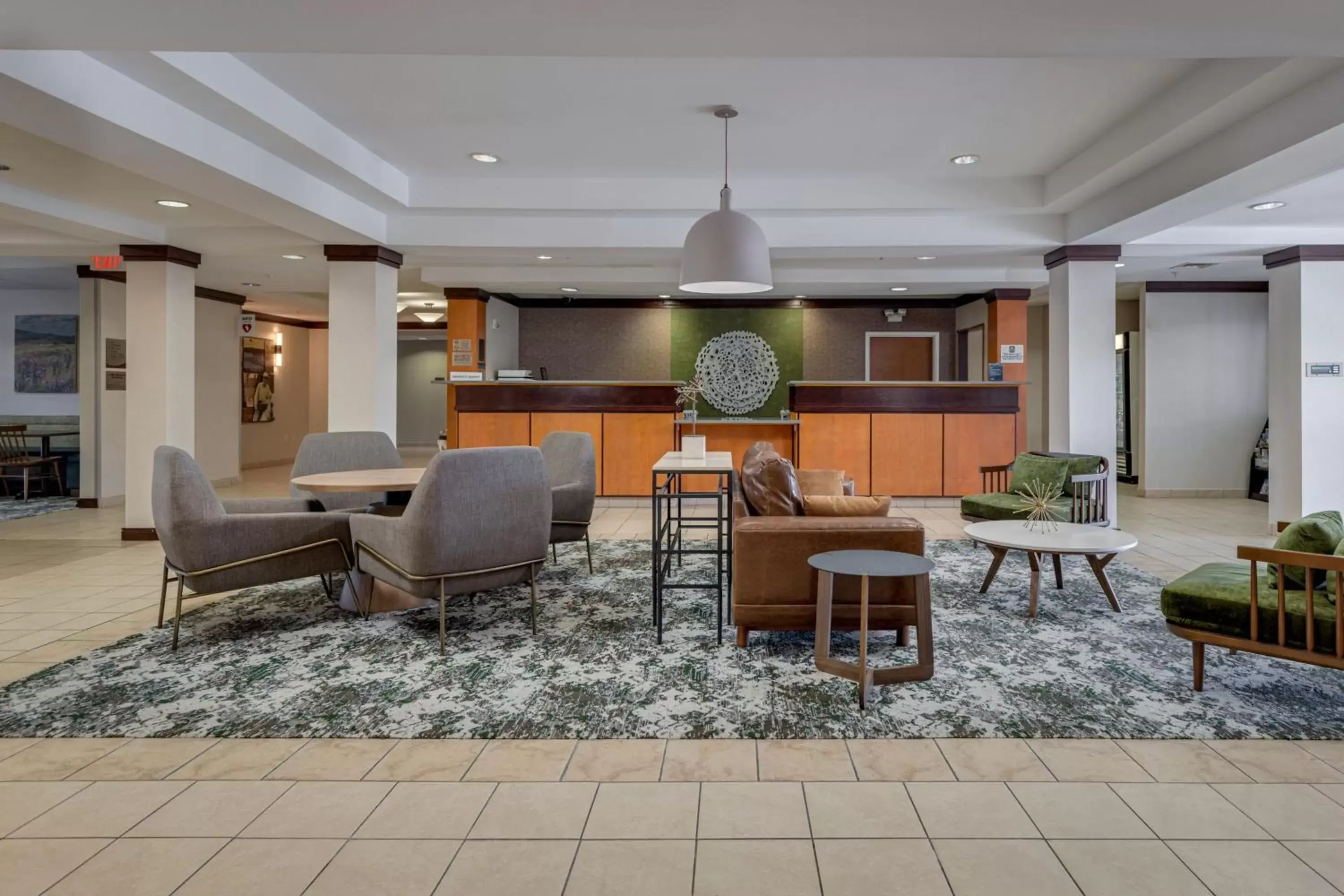 Lobby or reception, Lobby/Reception in Fairfield Inn & Suites by Marriott Lawton