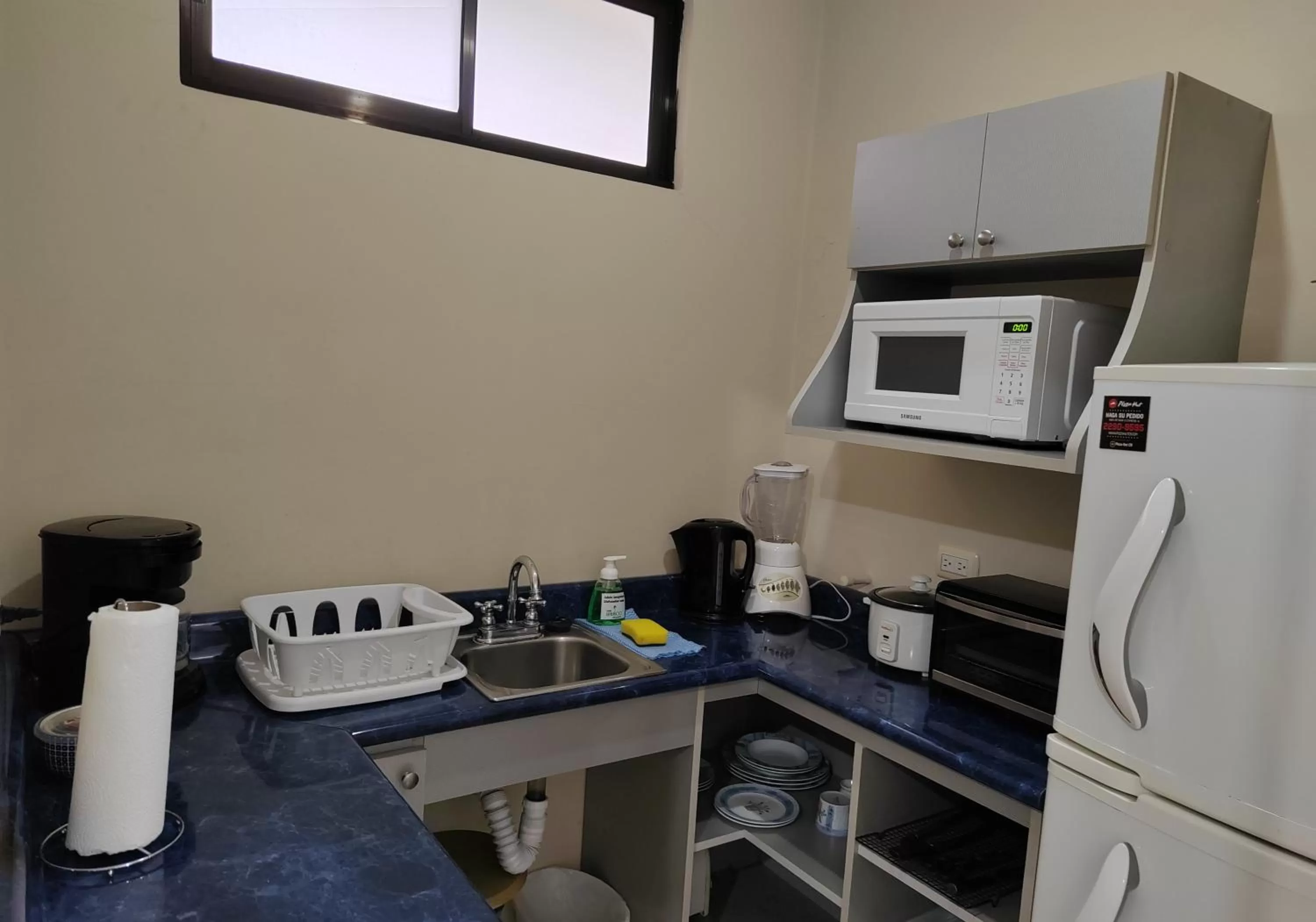 Kitchen or kitchenette in Hotel Bamboo Aeropuerto