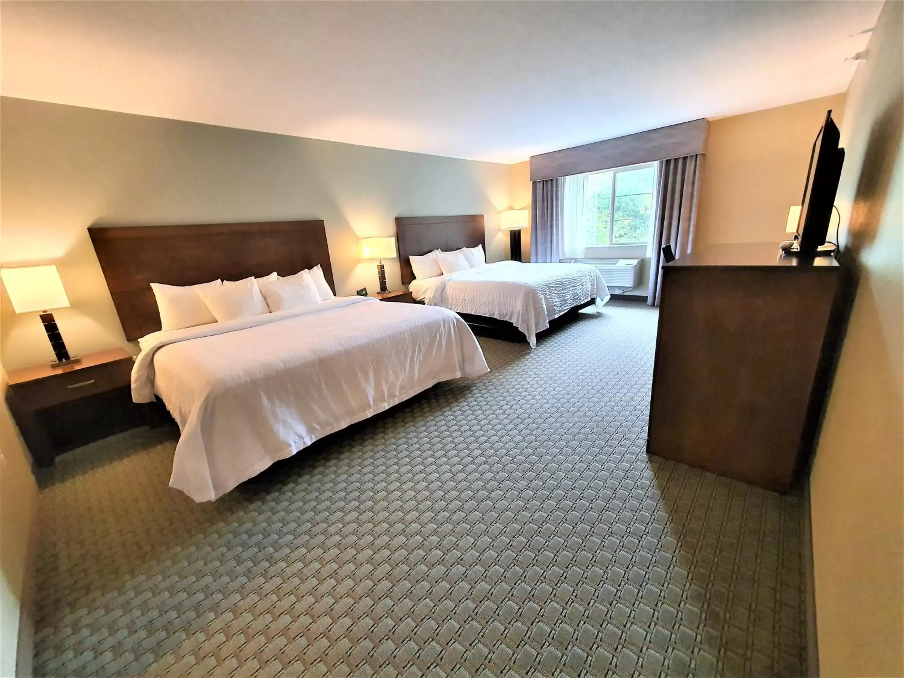 Bed in AmeriVu Inn and Suites - Chisago City