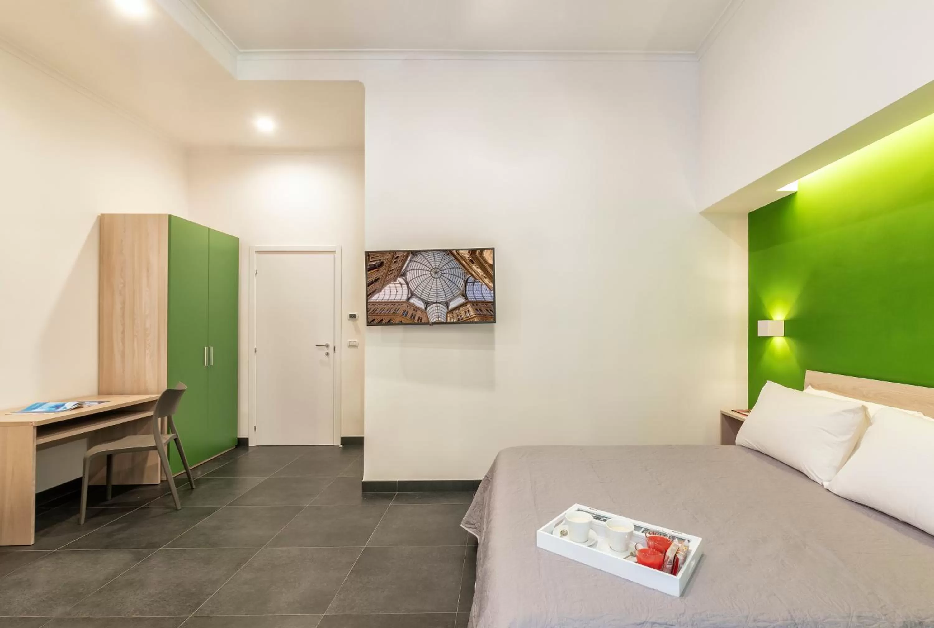 Bed in Neapolitan Breakfast