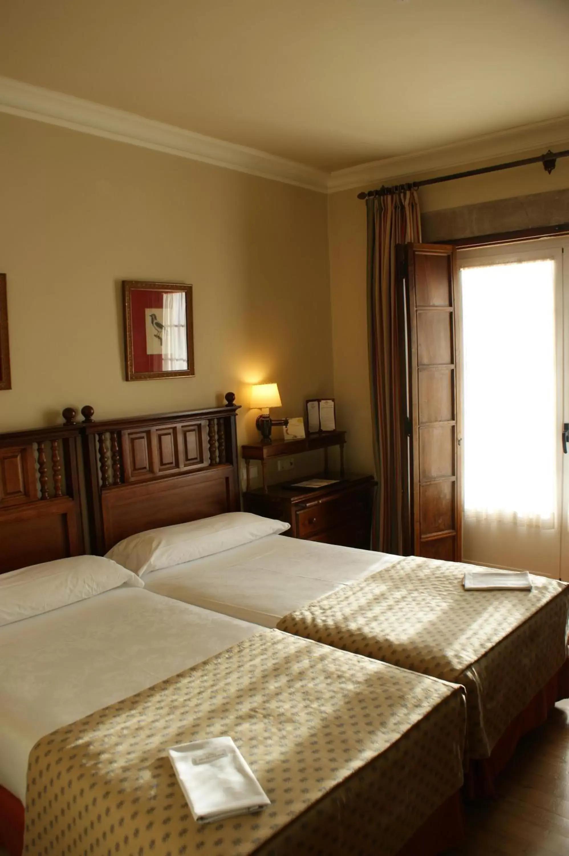 Bed in Parador de Ferrol