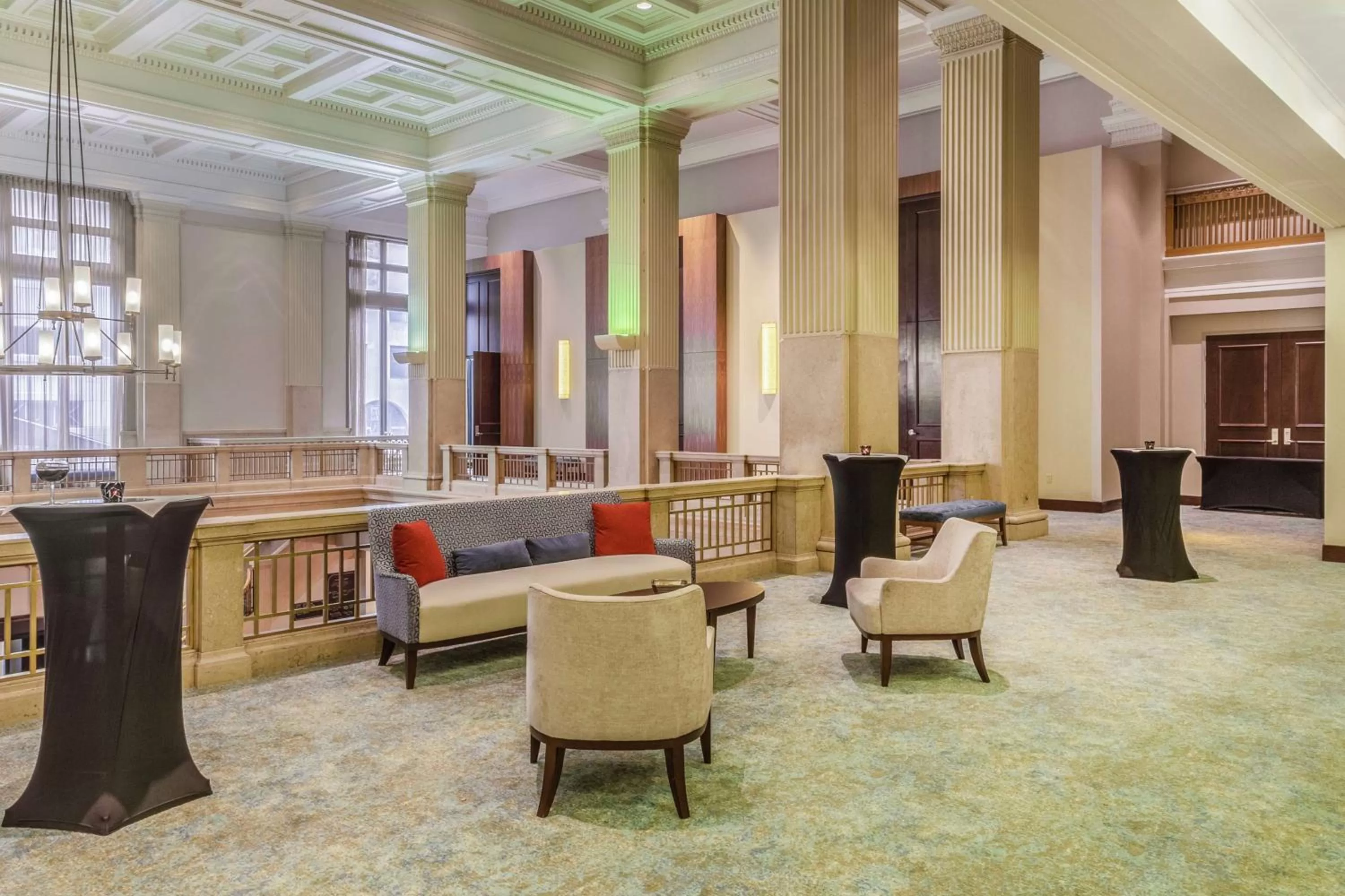 Lobby or reception in Hilton Garden Inn Indianapolis Downtown