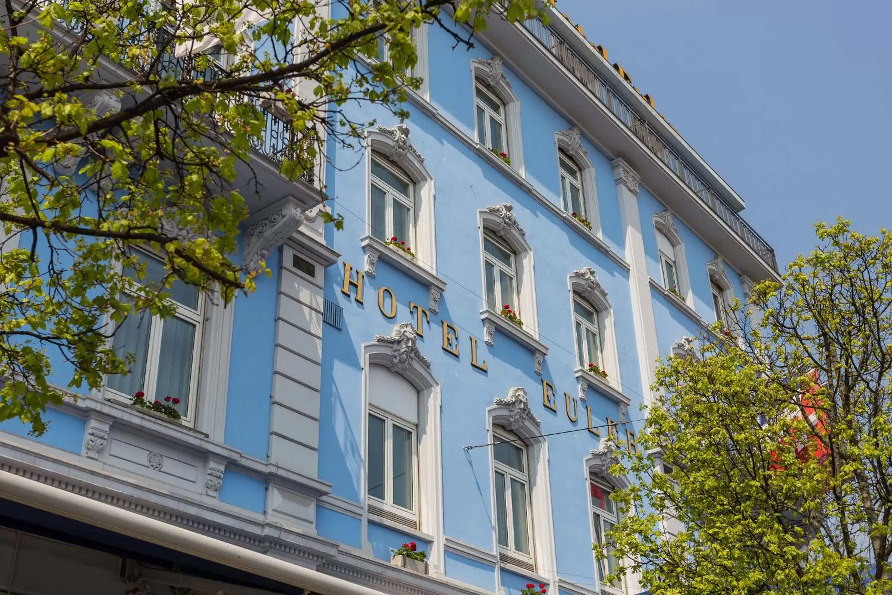 Facade/entrance, Property Building in Hotel Euler Basel