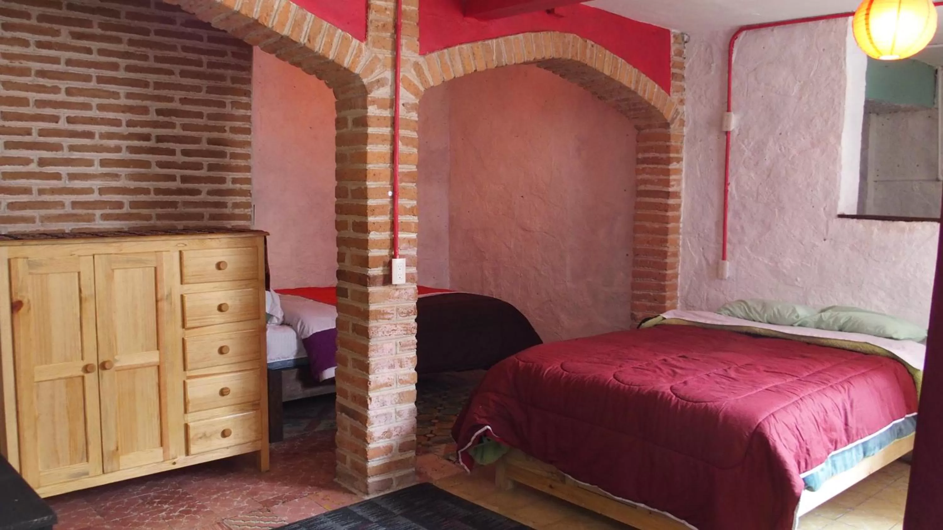 Bed in kukulkan hostal