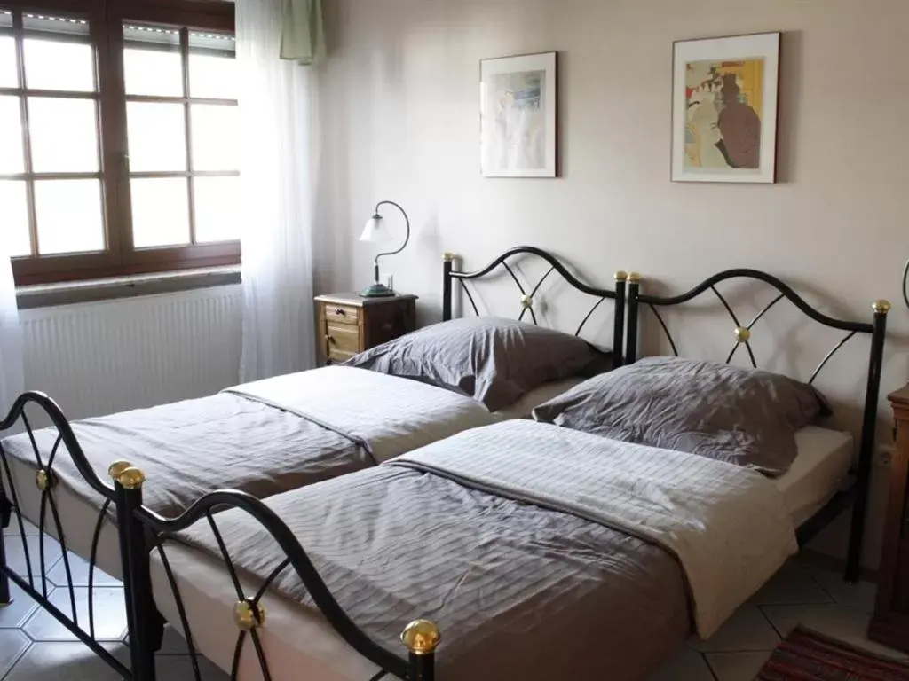 Bedroom, Bed in Landhaus Nalbach