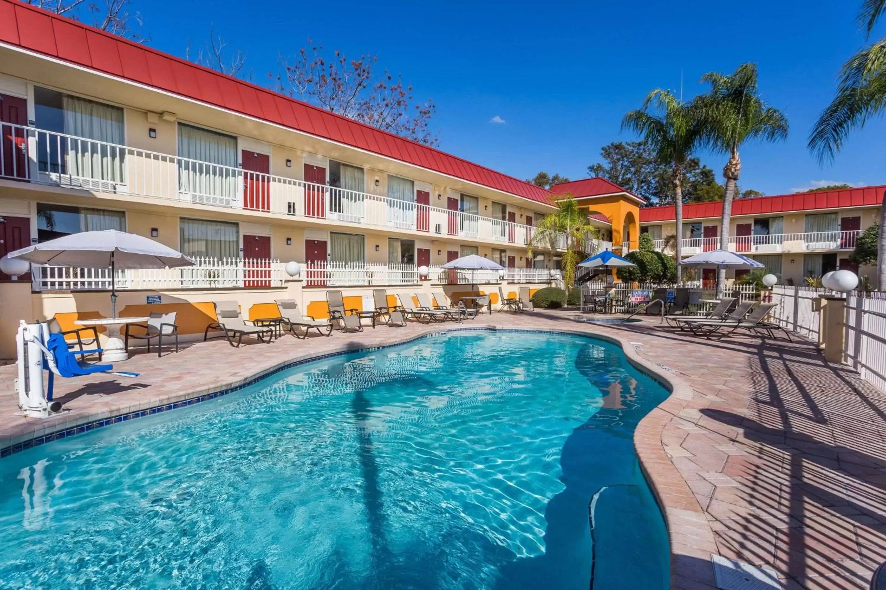 On site, Swimming Pool in Days Inn & Suites by Wyndham Port Richey