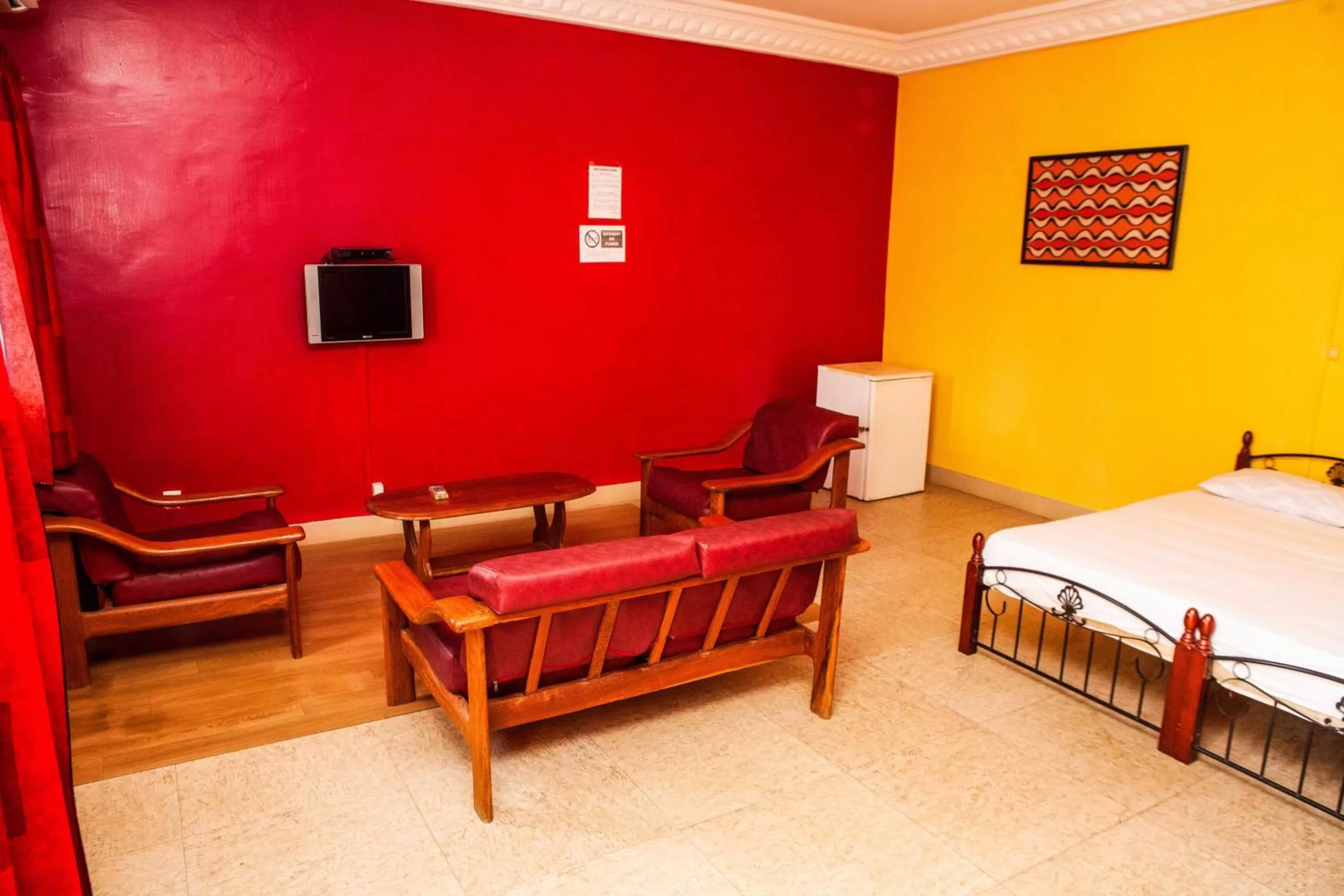Living room in Hôtel abdou diouf