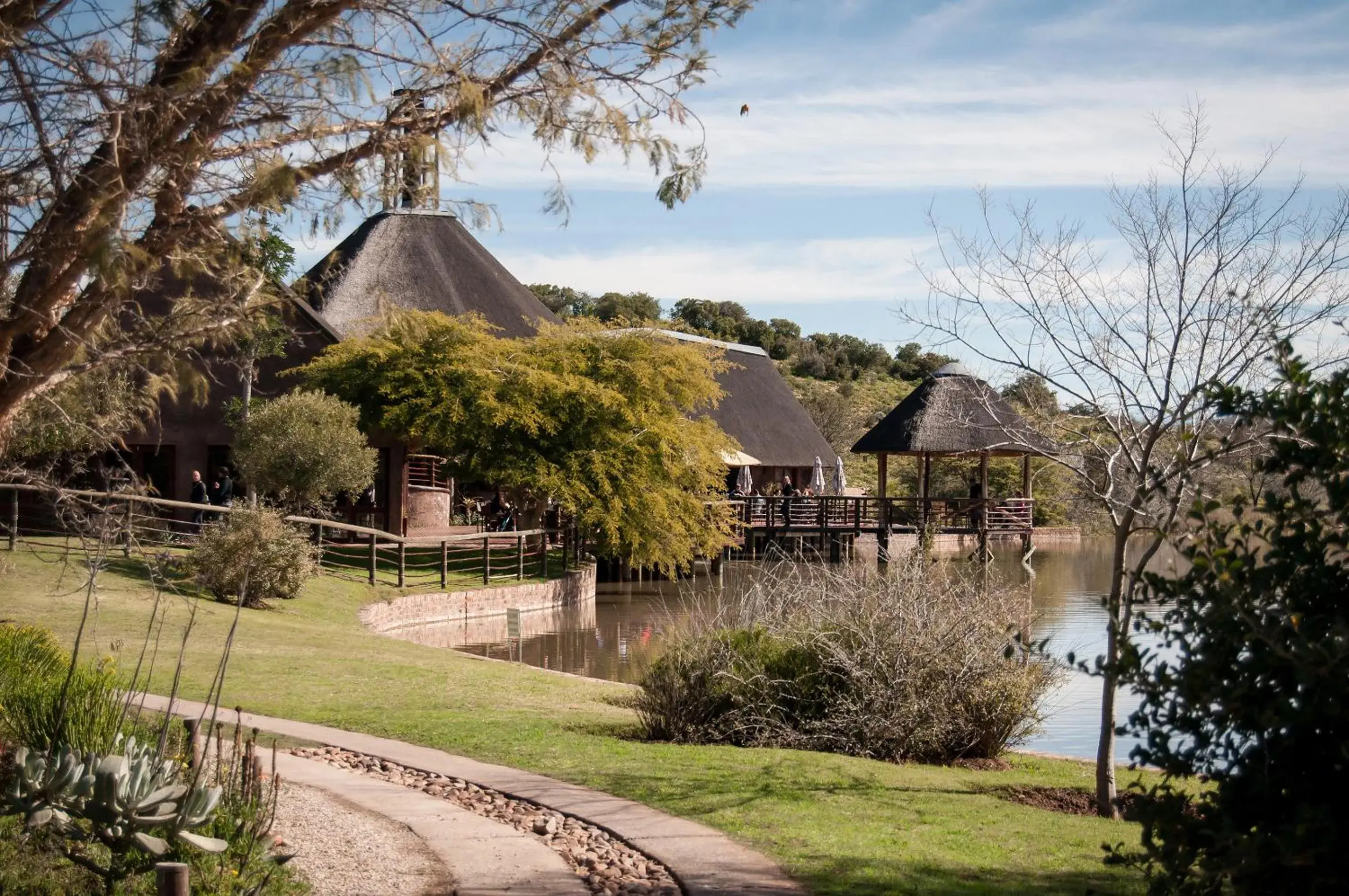 Facade/entrance, Property Building in Buffelsdrift Game Lodge