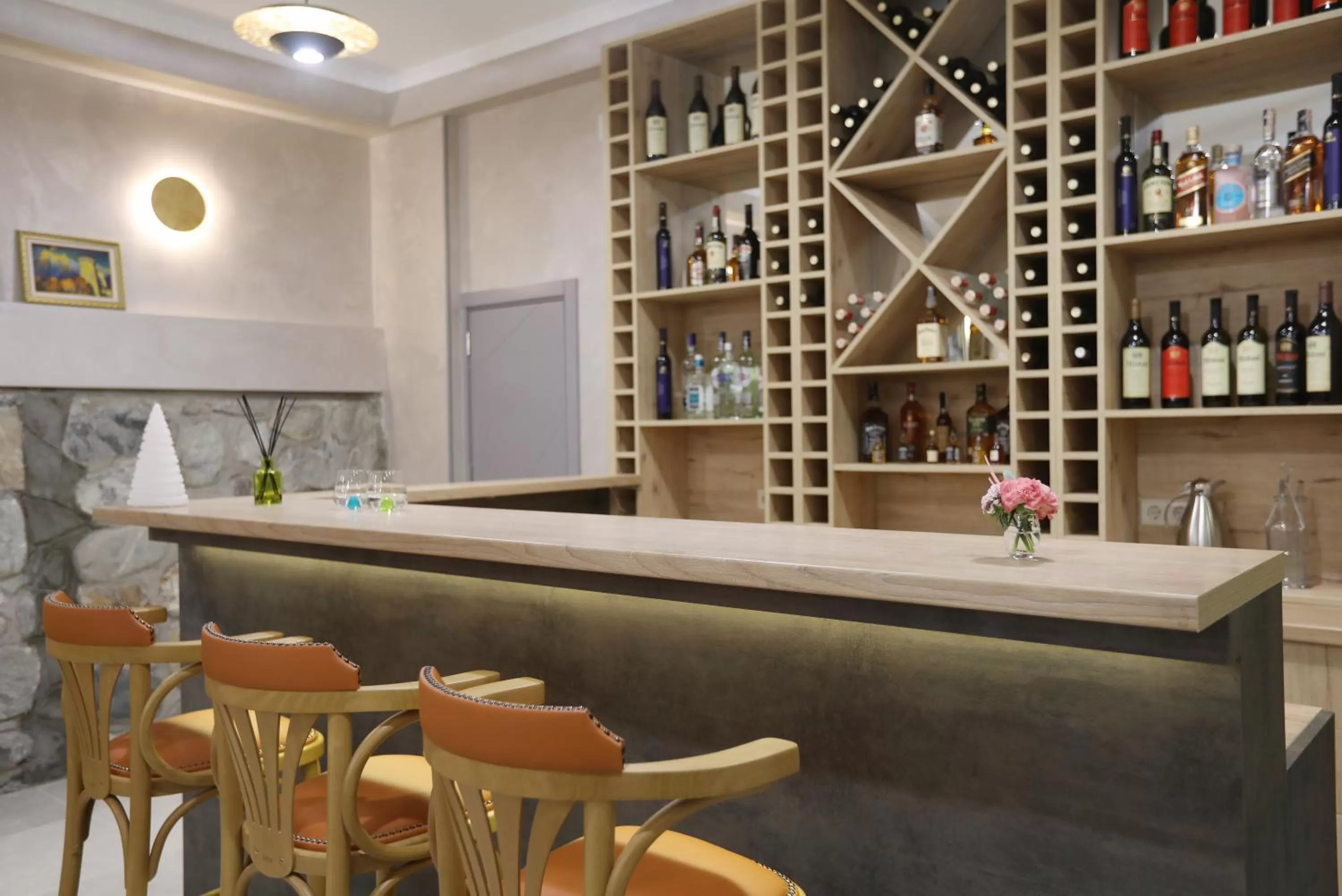 Lounge or bar in Sunset Terrace Mestia