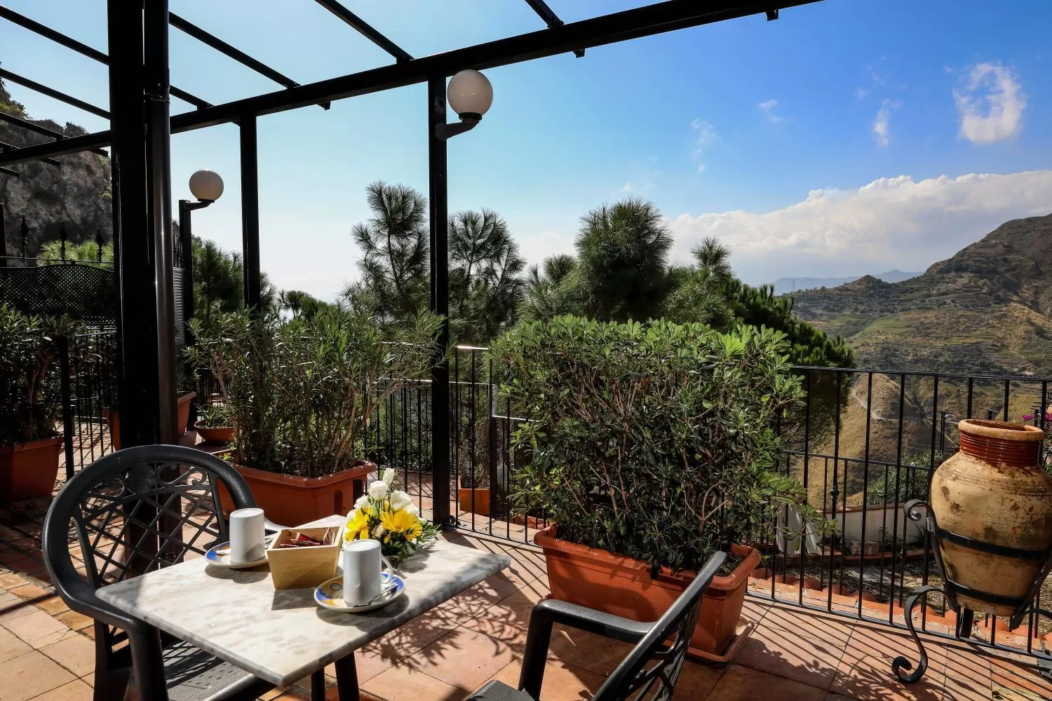 Balcony/Terrace in Hotel Villa Sonia