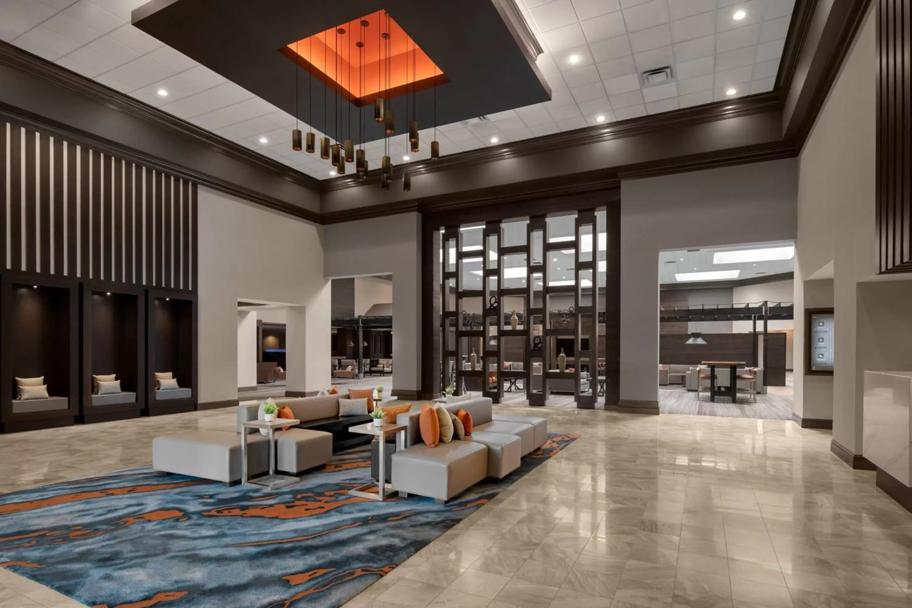 Lobby or reception in Pittsburgh Marriott North