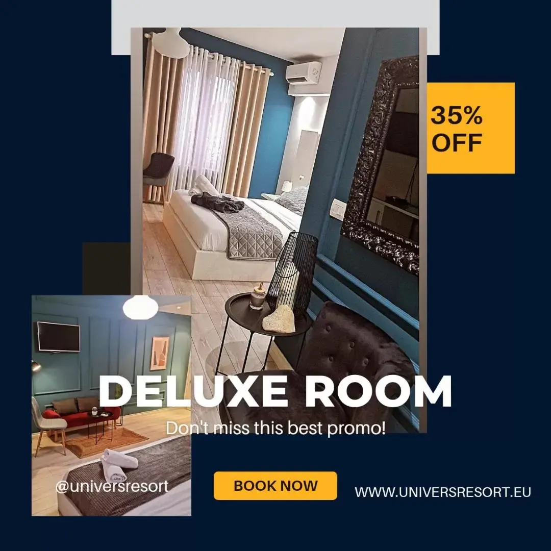 Bed in Univers Resort Bed in Univers Resort