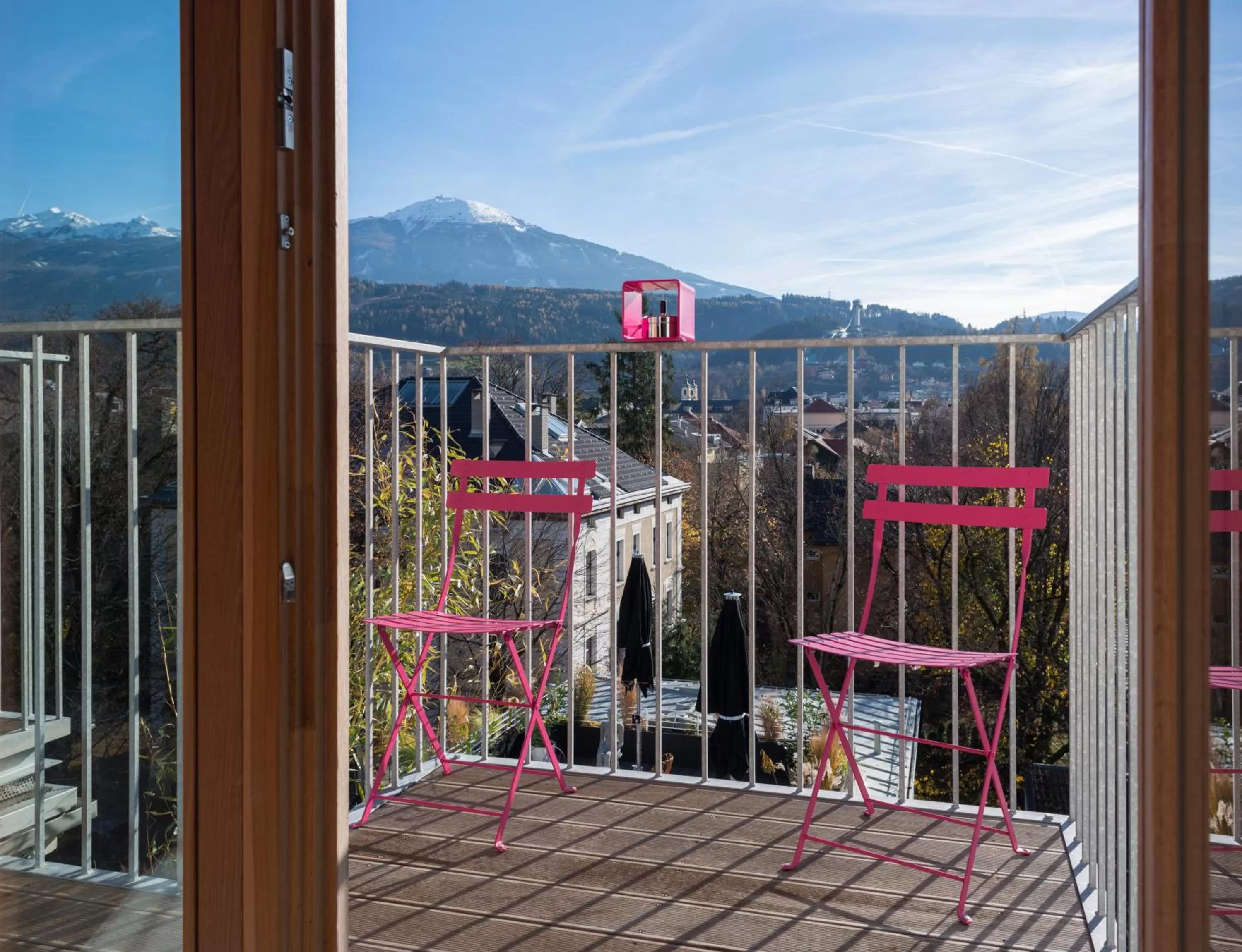 Balcony/Terrace in Nala Individuellhotel