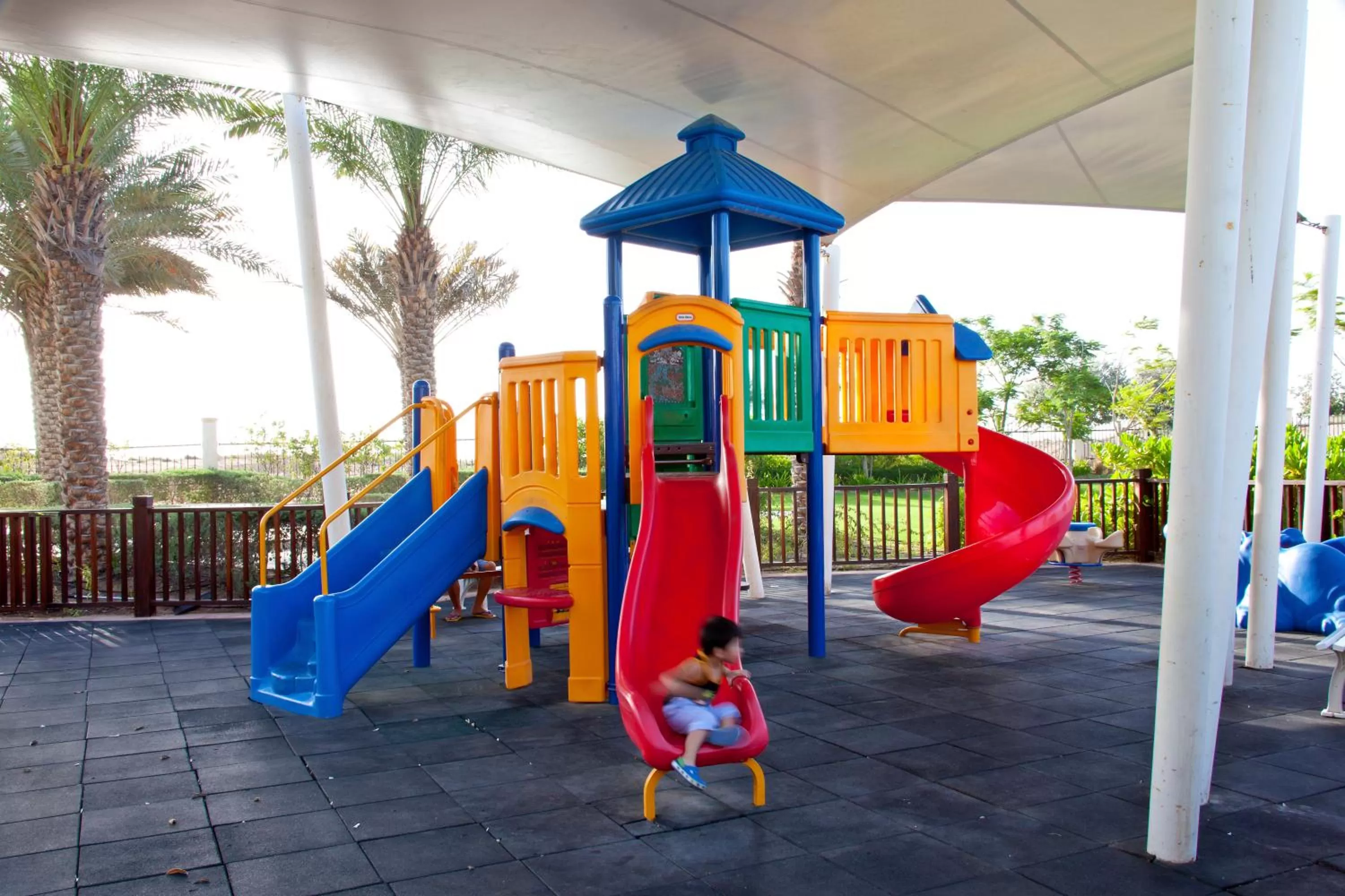 Children play ground in Radisson Blu Hotel, Abu Dhabi Yas Island
