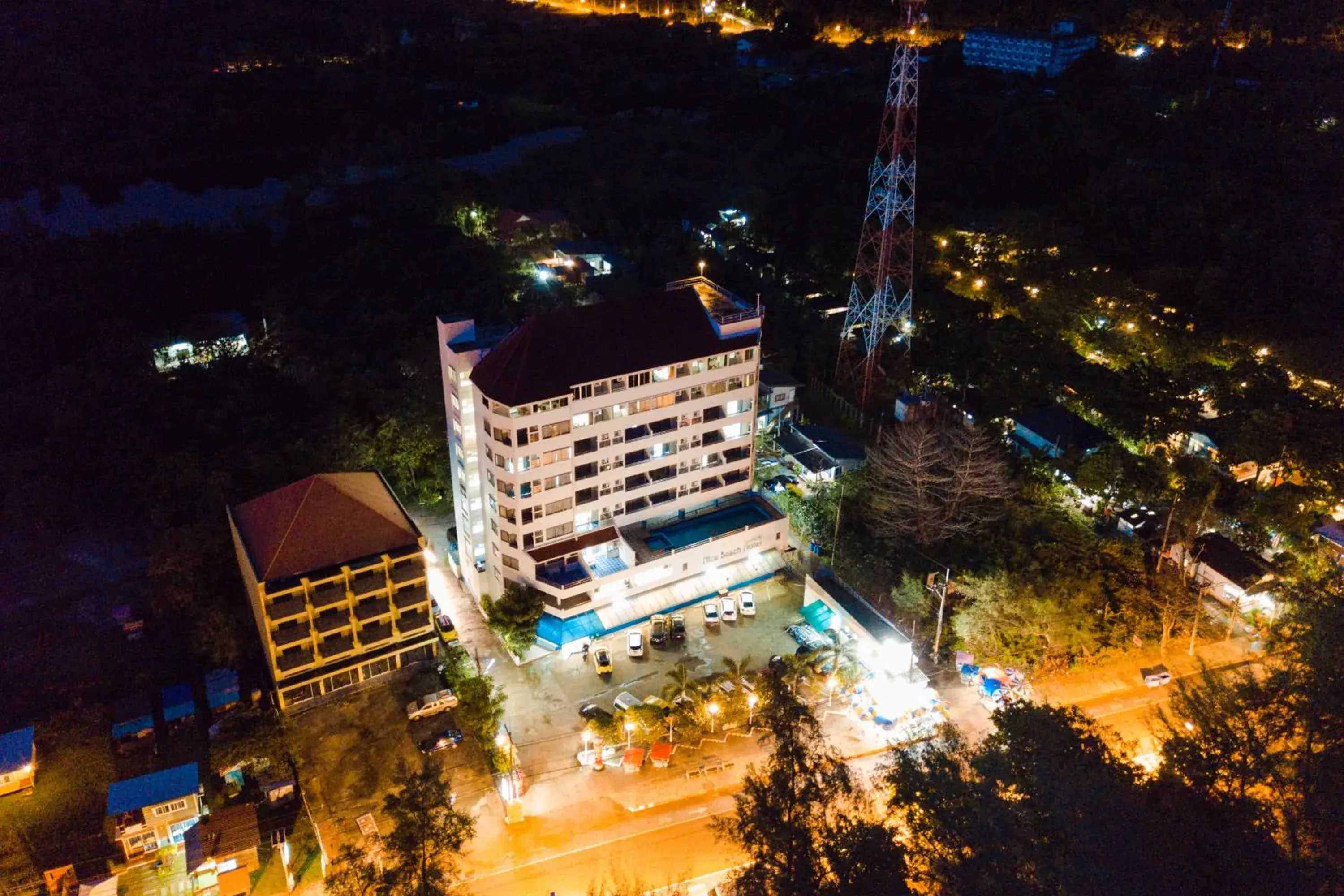 Bird's eye view, Bird's-eye View in Nice Beach Hotel