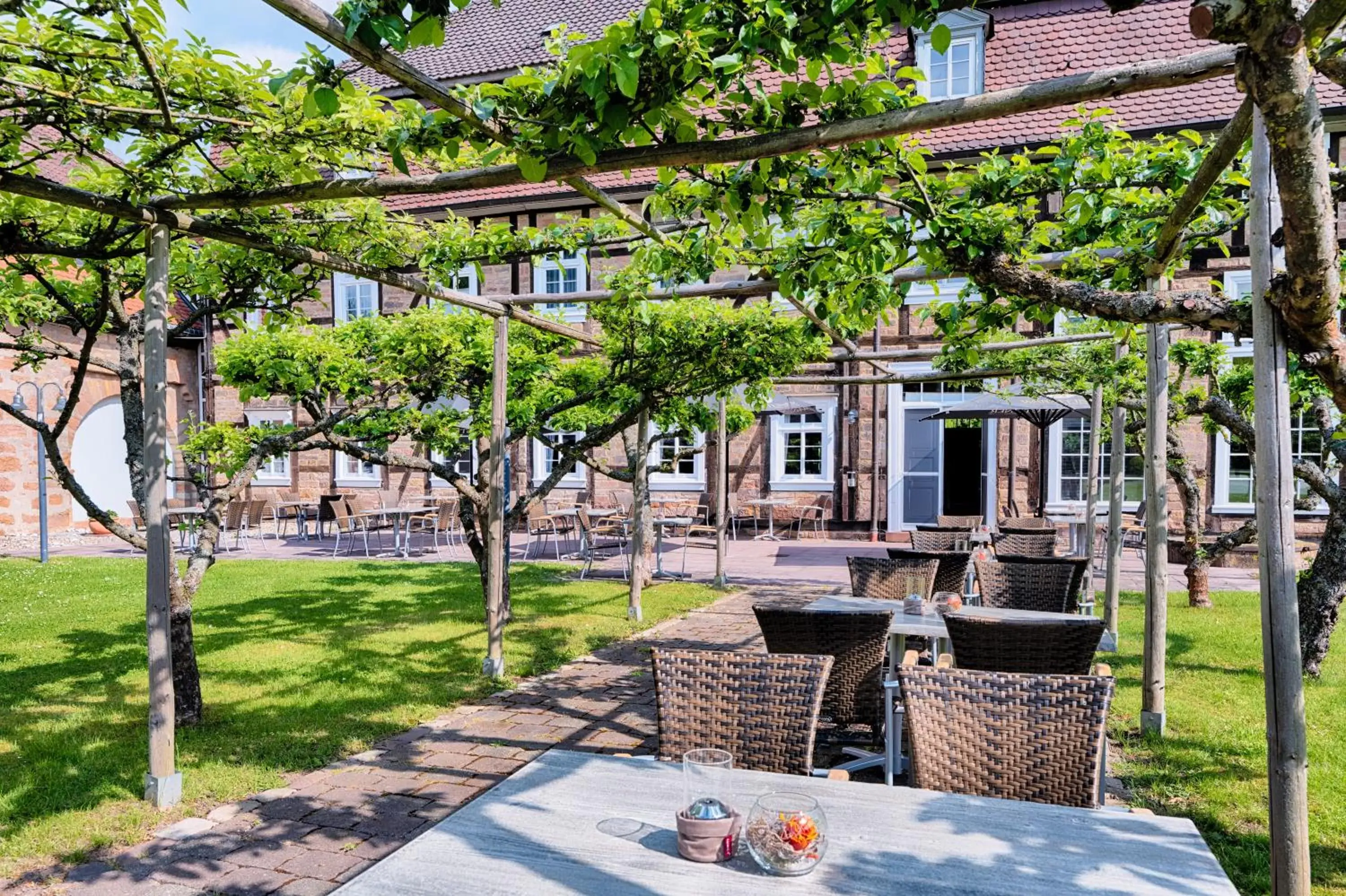 Patio in Welcome Hotel Bad Arolsen